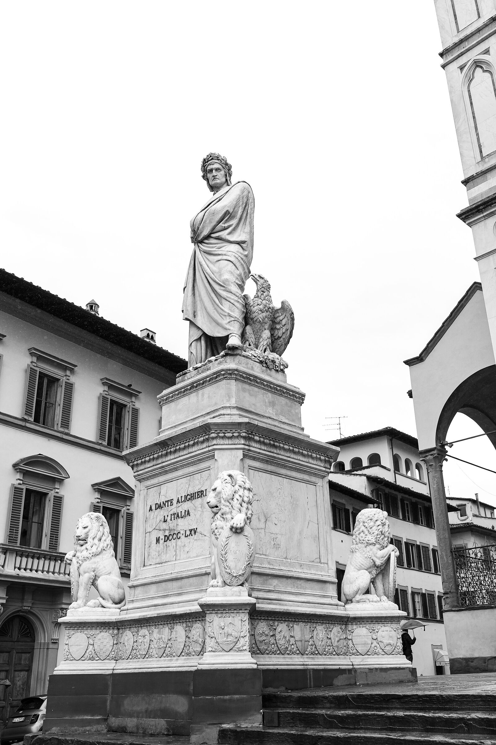 Statue of Dante...