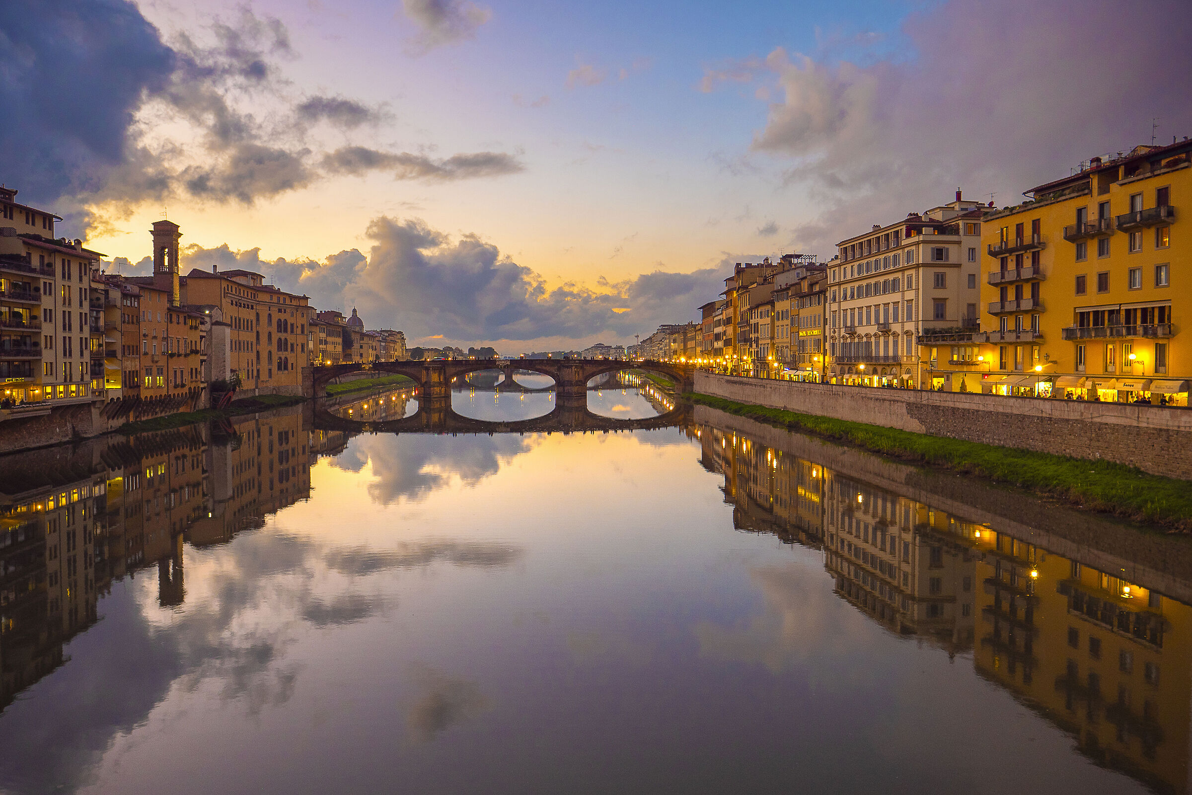 l' Arno a Firenze...