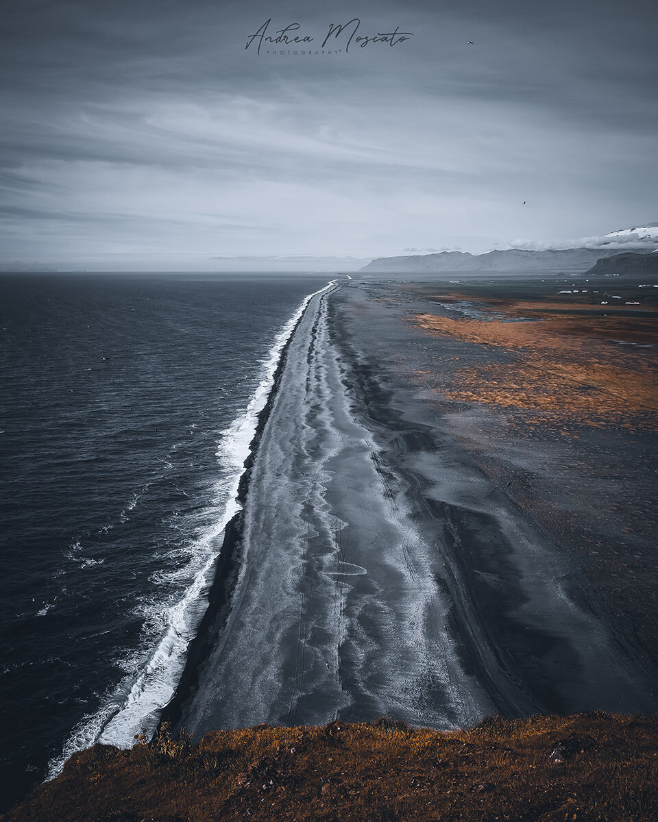 The Endless Black Beach - Dyrhólaey (Iceland)...