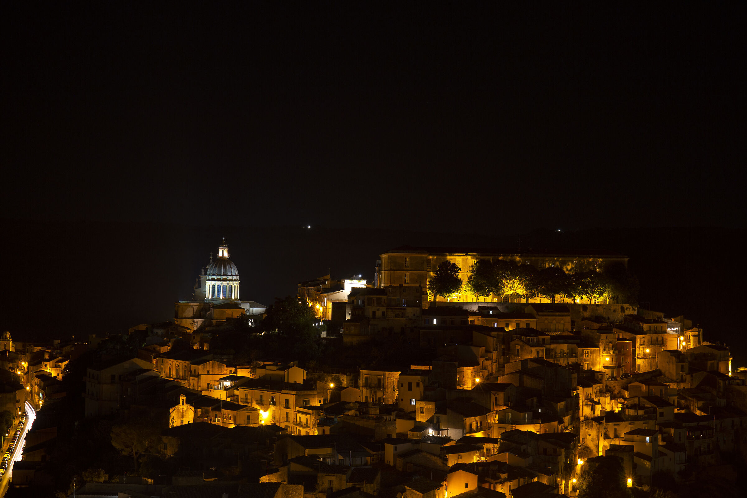 Ragusa Ibla at night...