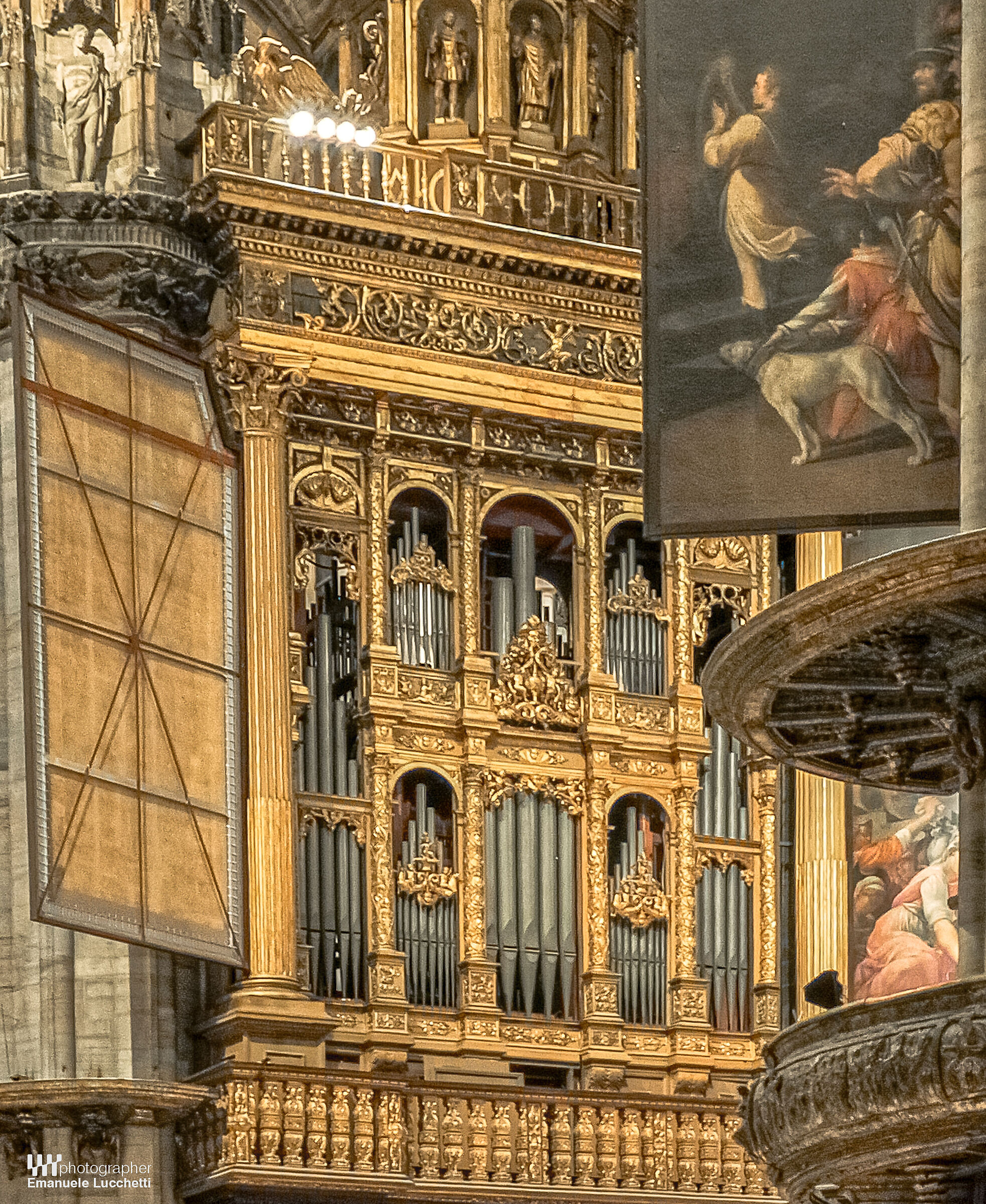 Pipe Organ of the Duomo of Milan...