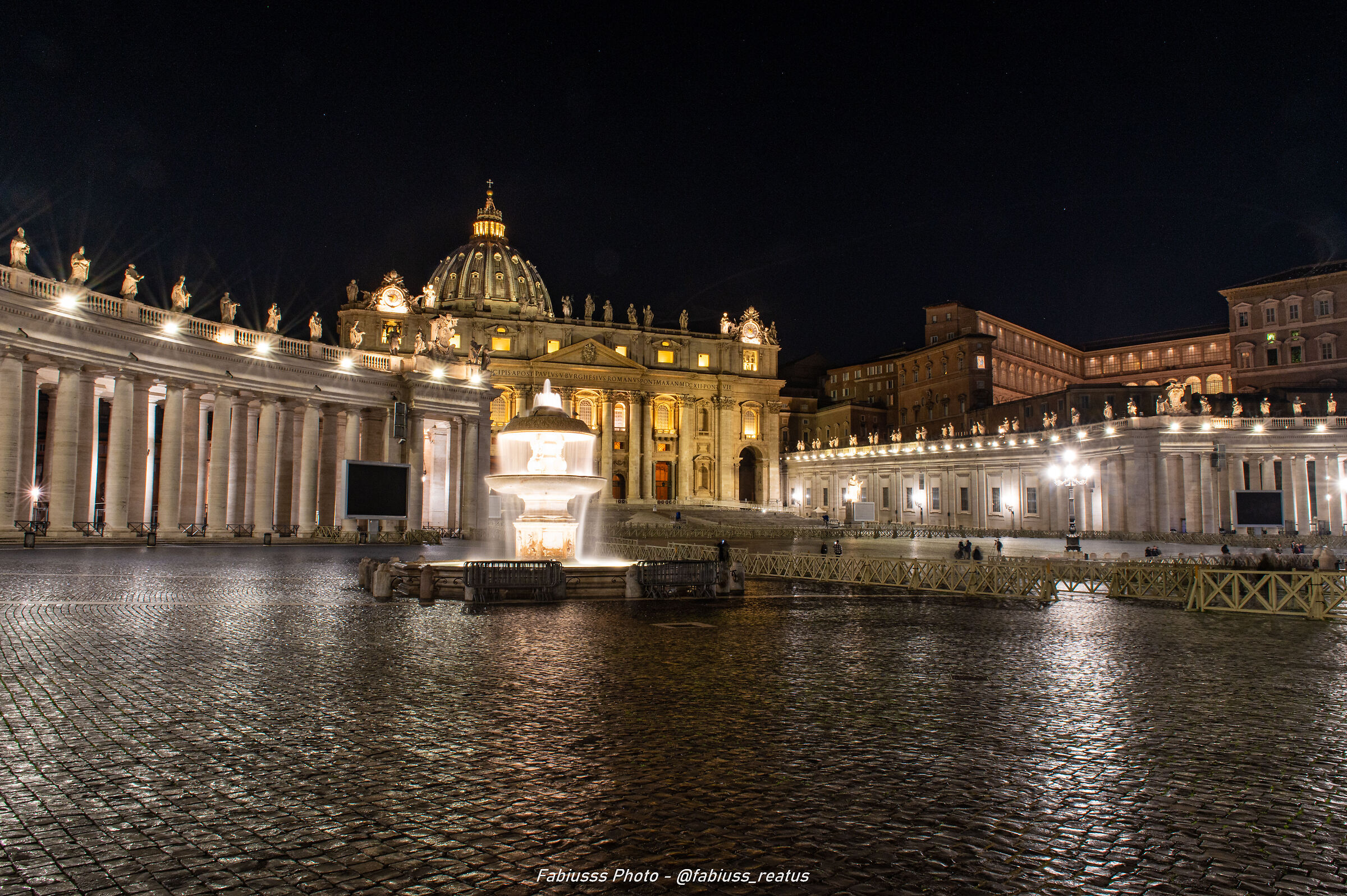 St. Peter's by Night...