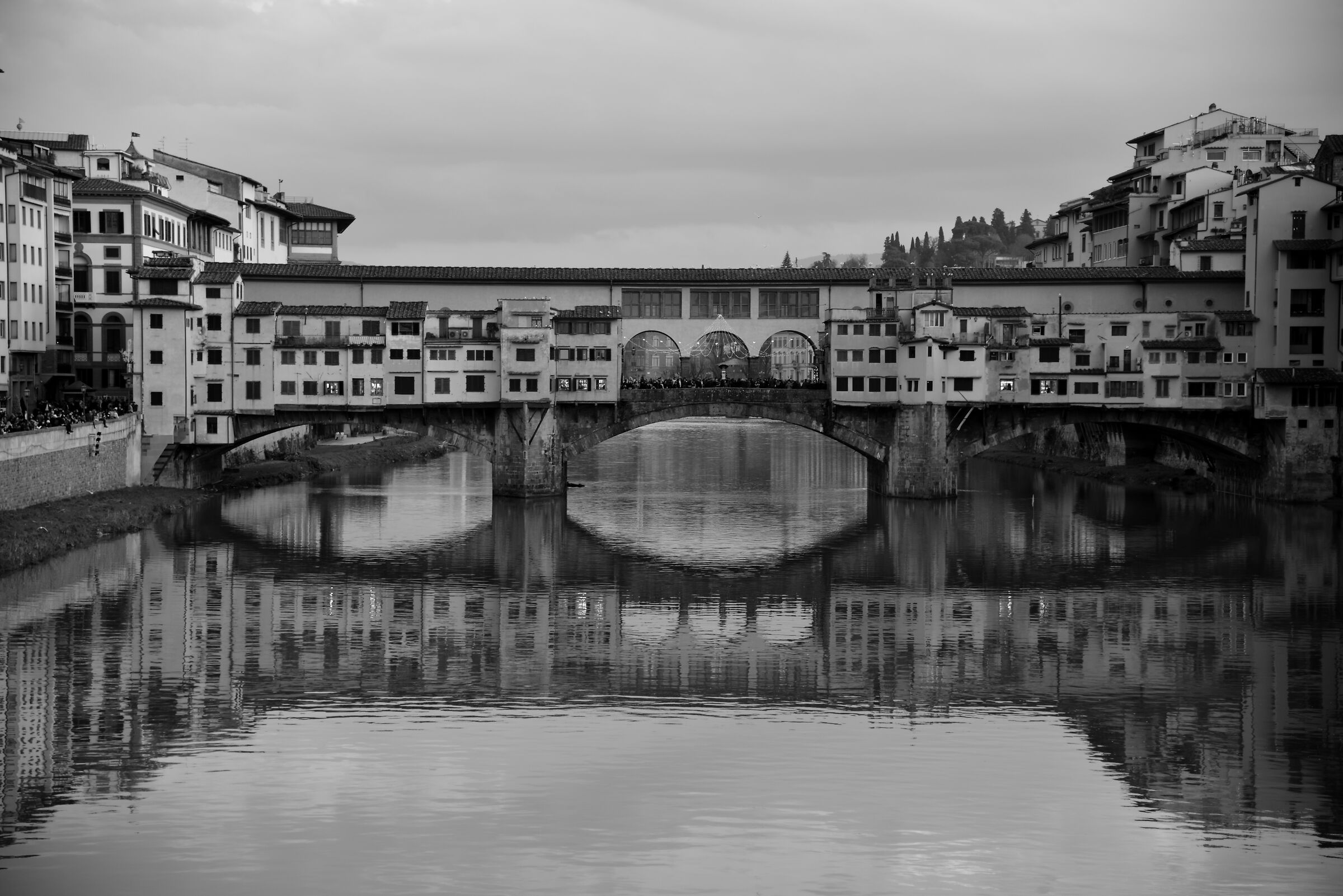 Ponte Vecchio in b/w...