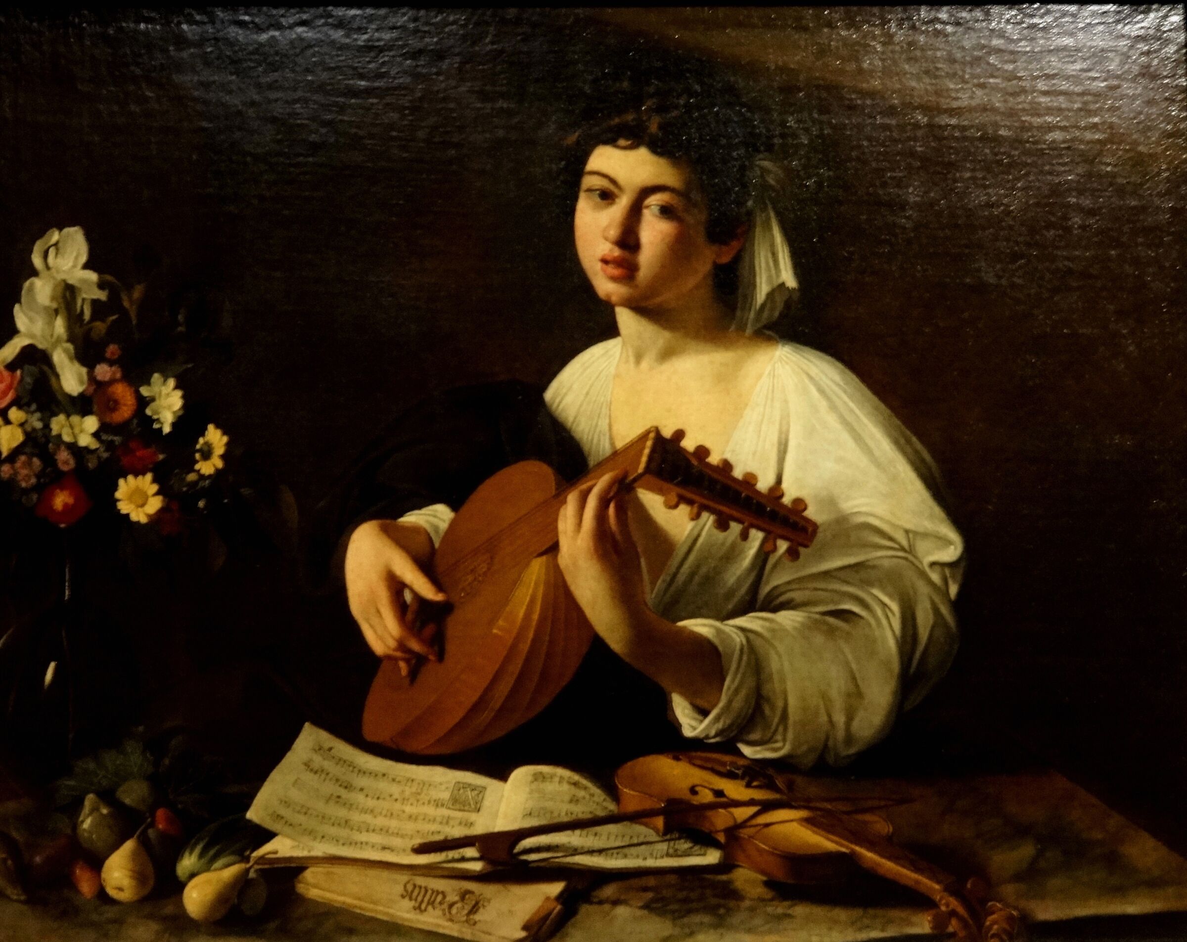 Caravaggio "Lute player"...