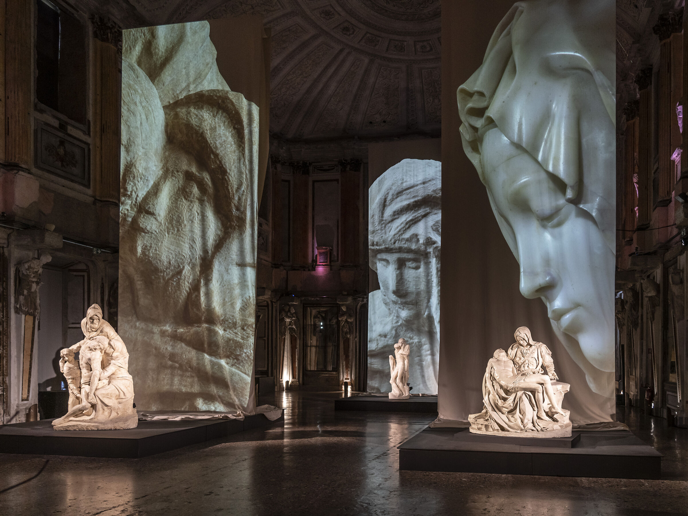 Royal Palace. Exhibition "Michelangelo's Pietà"...