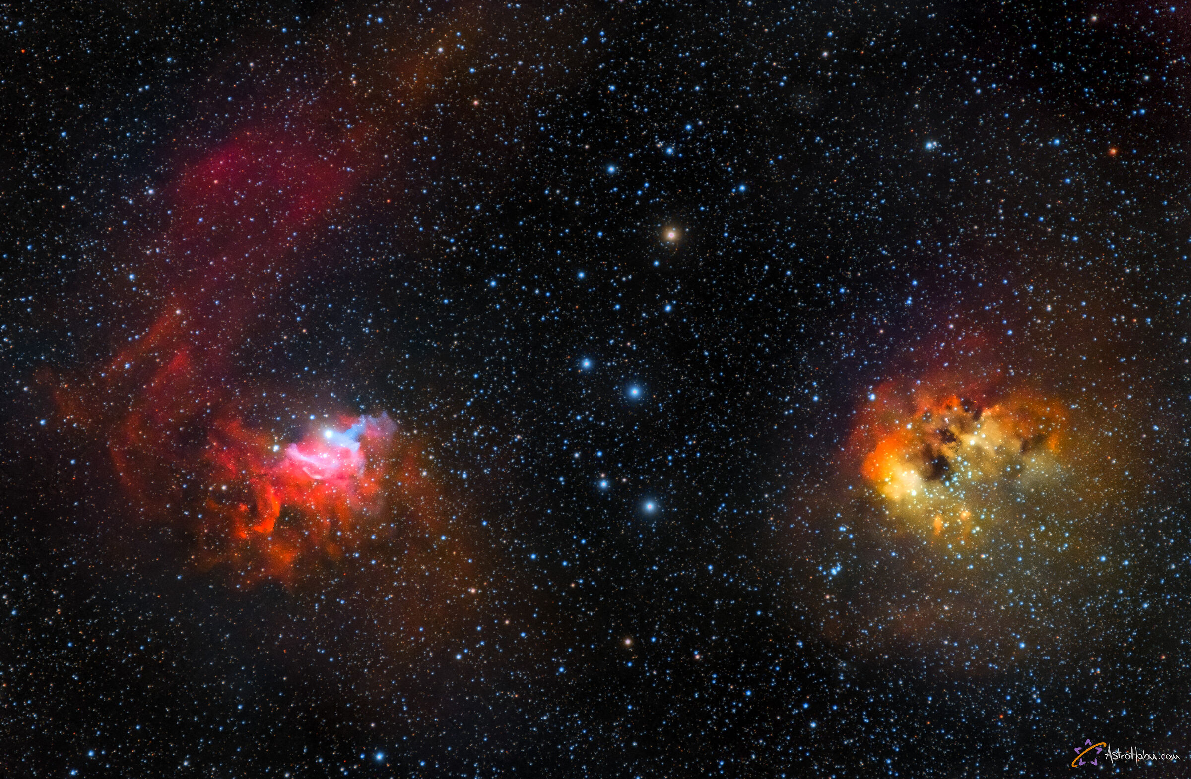 Flaming Star Nebulae and Tadpole...