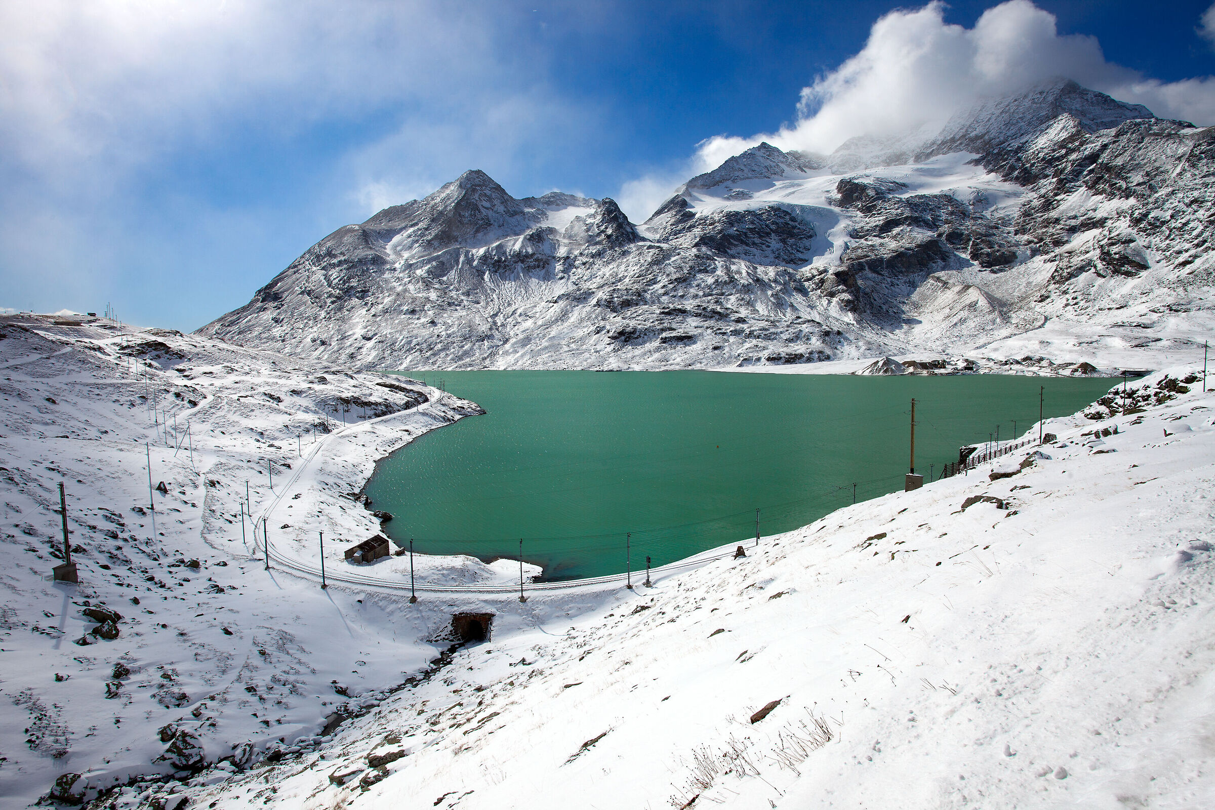 Bernina Pass White Lake...