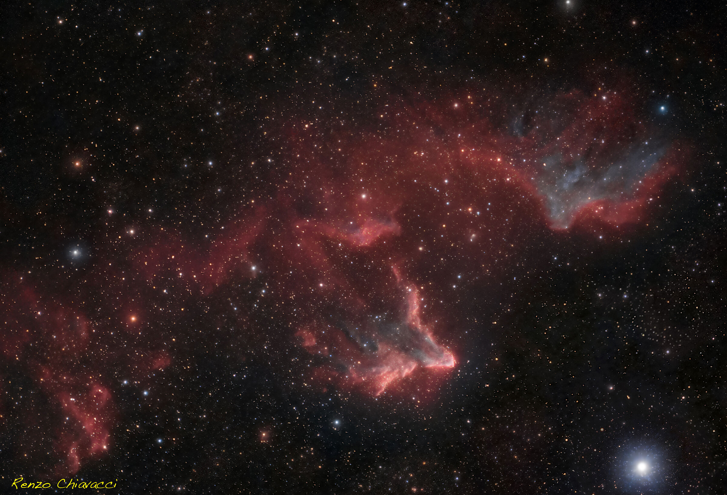 IC63 & IC59 'ghosts' in Cassiopeia...