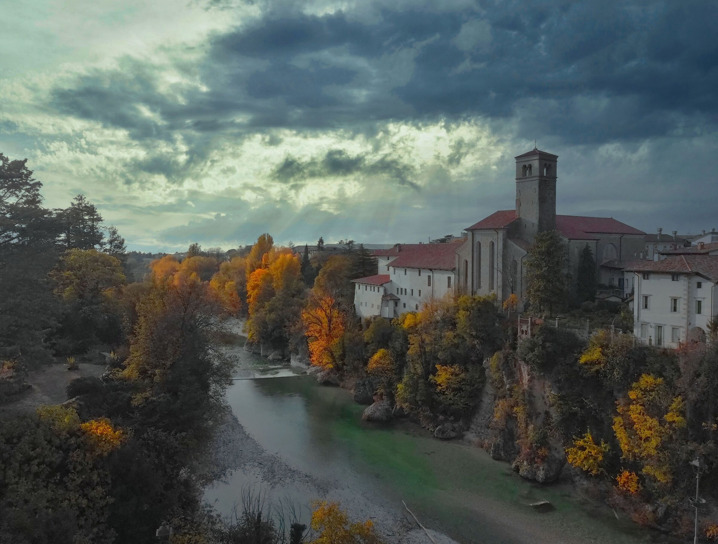 Cividale ( photo from drone )...