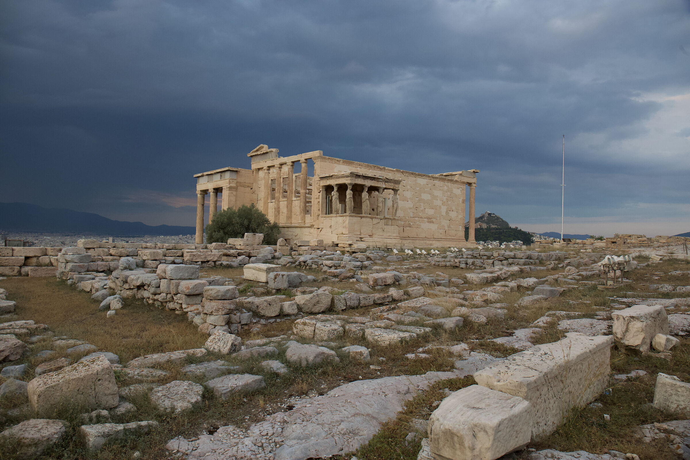 Tempio di Atena Poliàs, Acropoli di Atene...