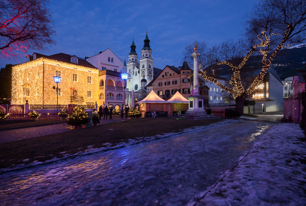 The lights of Brixen ......