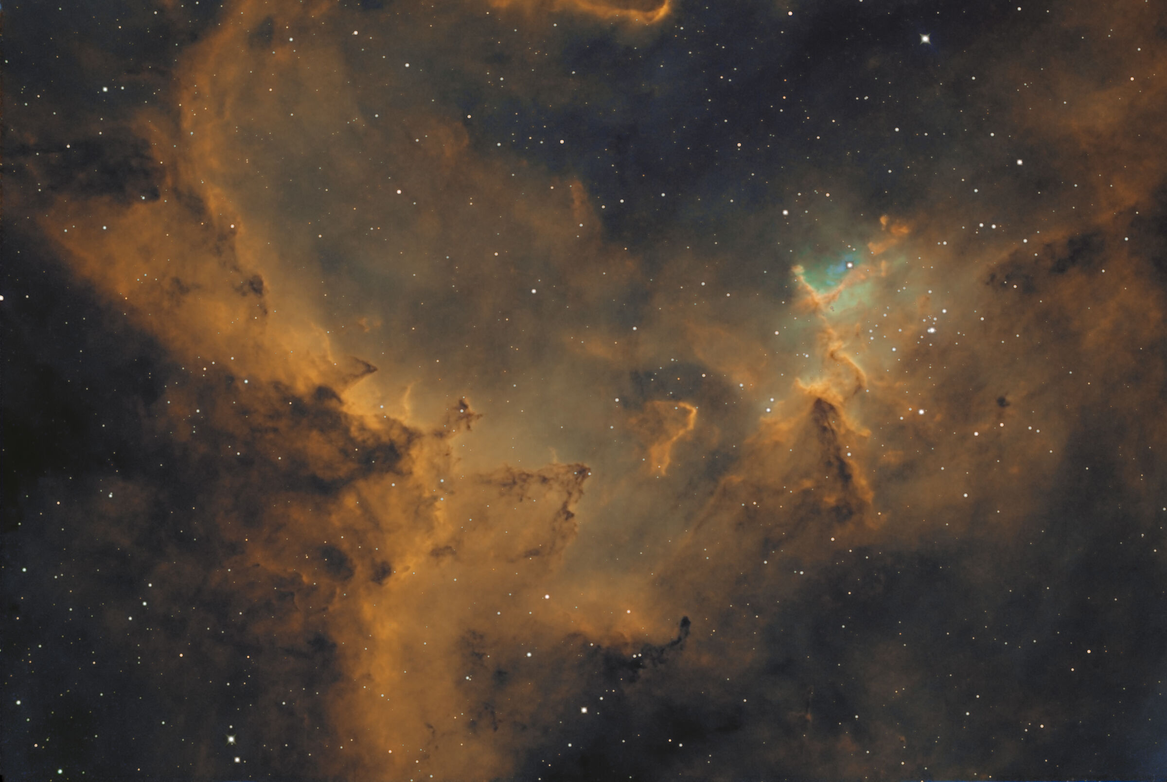 IC 1805 - Heart of the Heart Nebula : Melotte 15...
