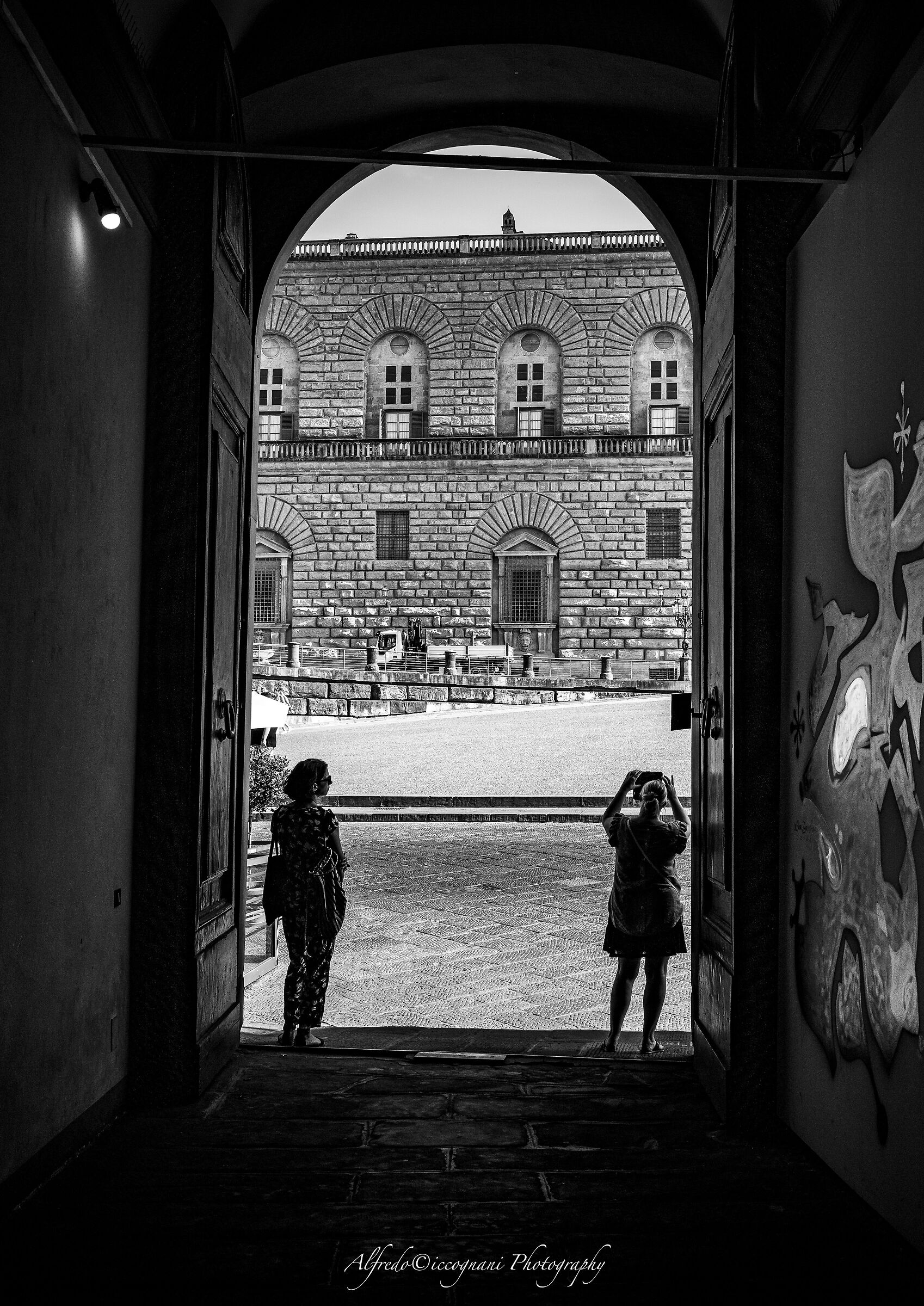 Una porta su Palazzo Pitti...