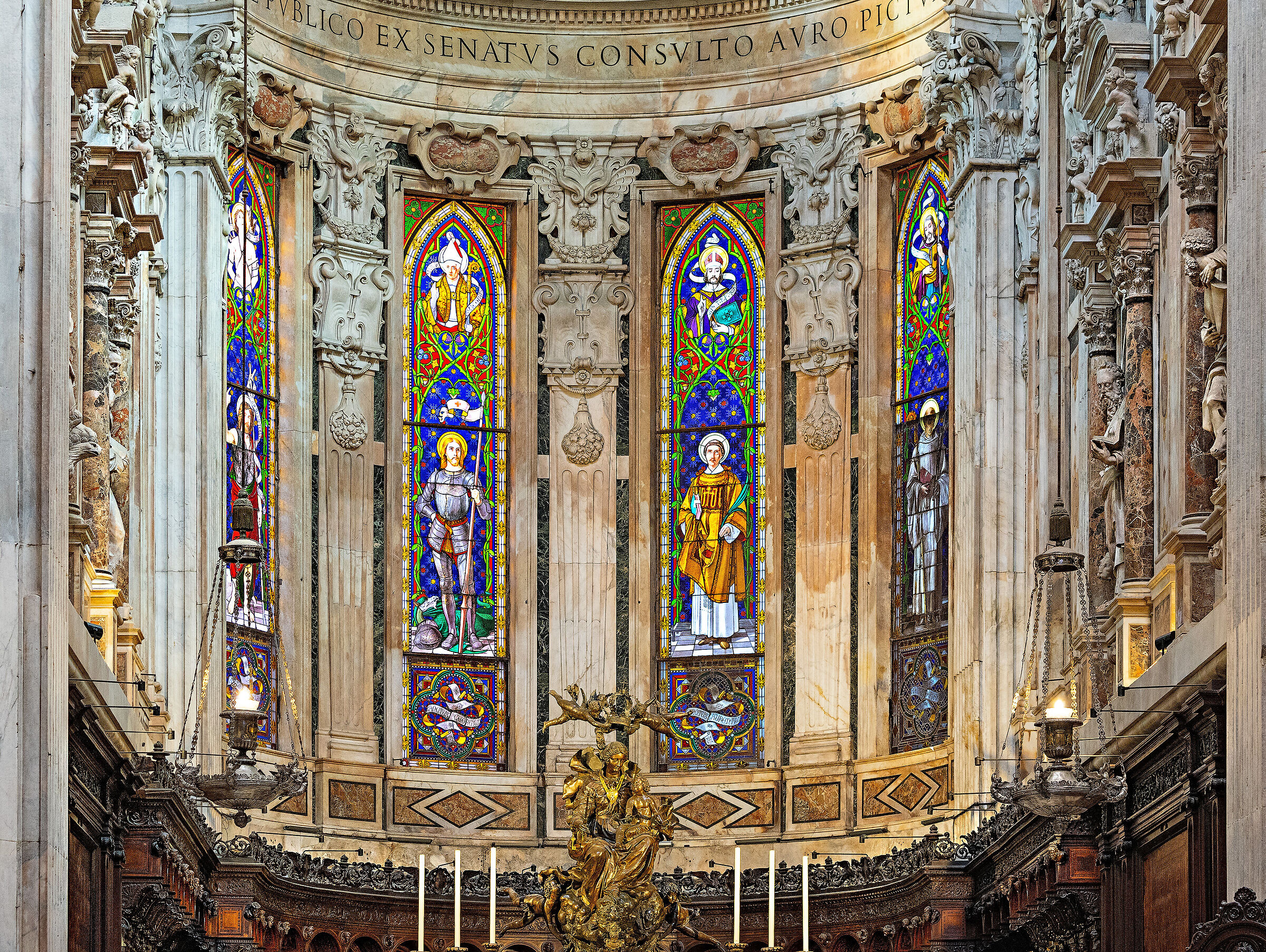 Genoa - Cathedral of San Lorenzo - Apse...