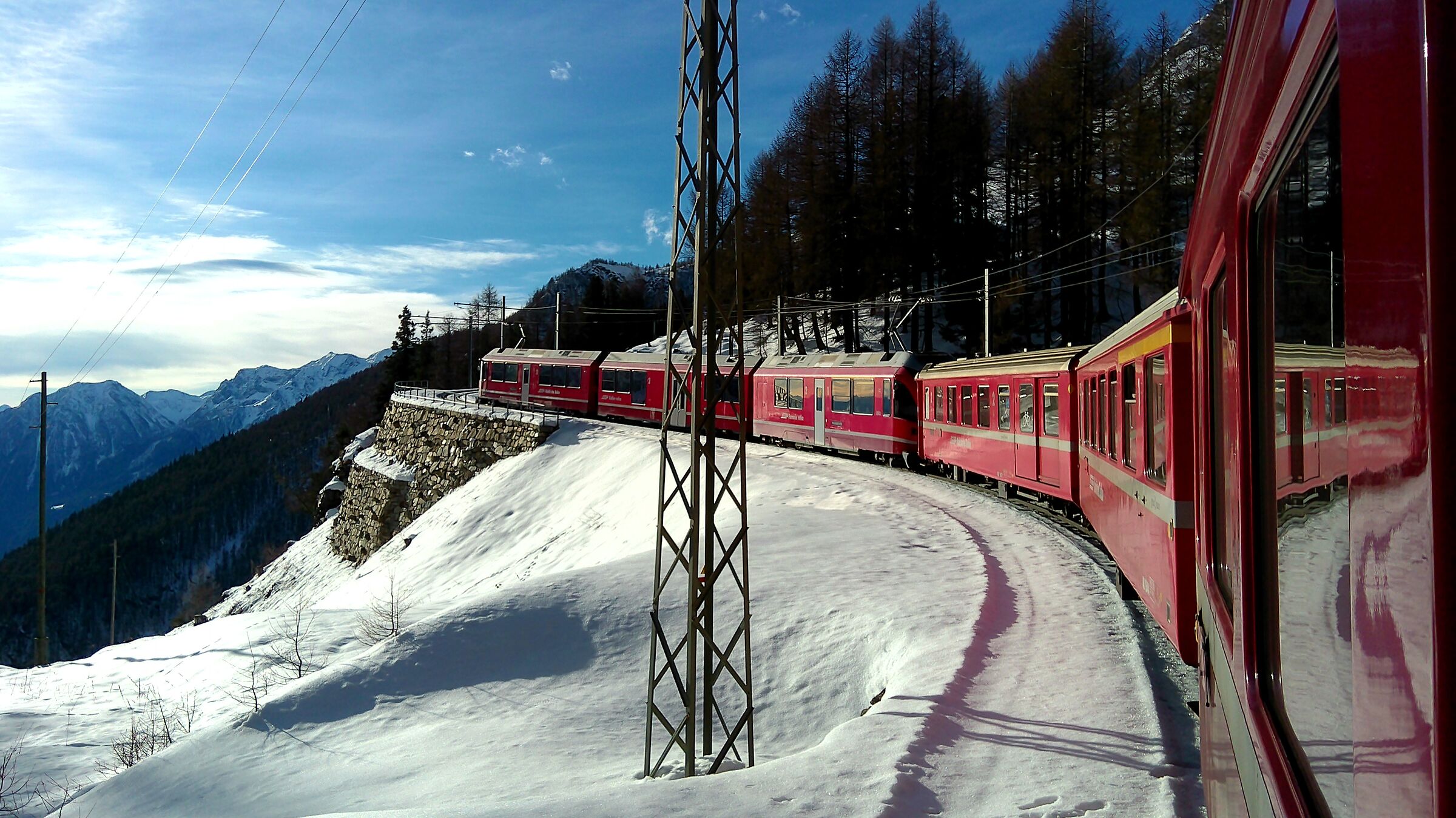 Bernina Red Train...