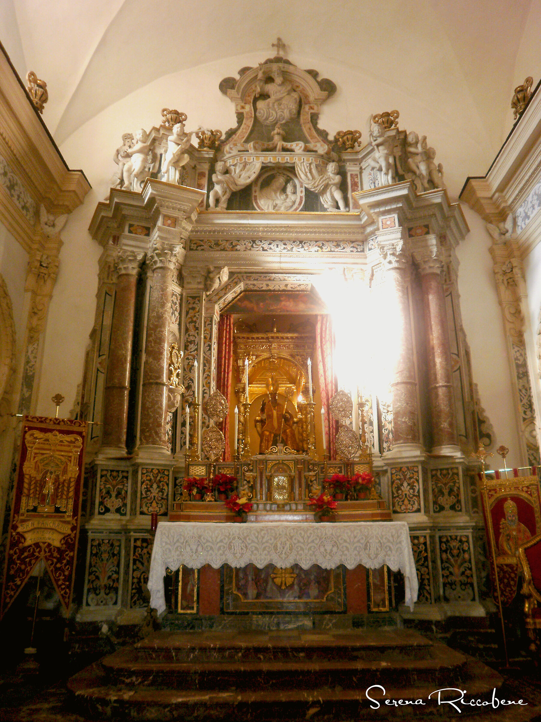 Basilica of San Pancrazio Patron Saint of Taormina...