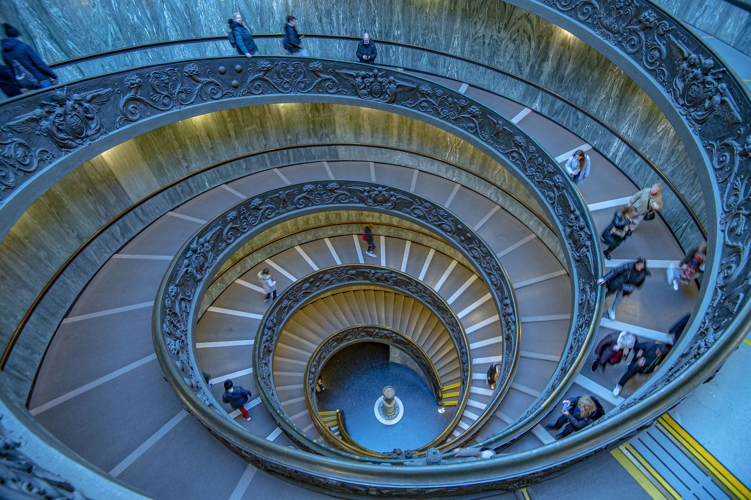 The snail of the Vatican Museums...