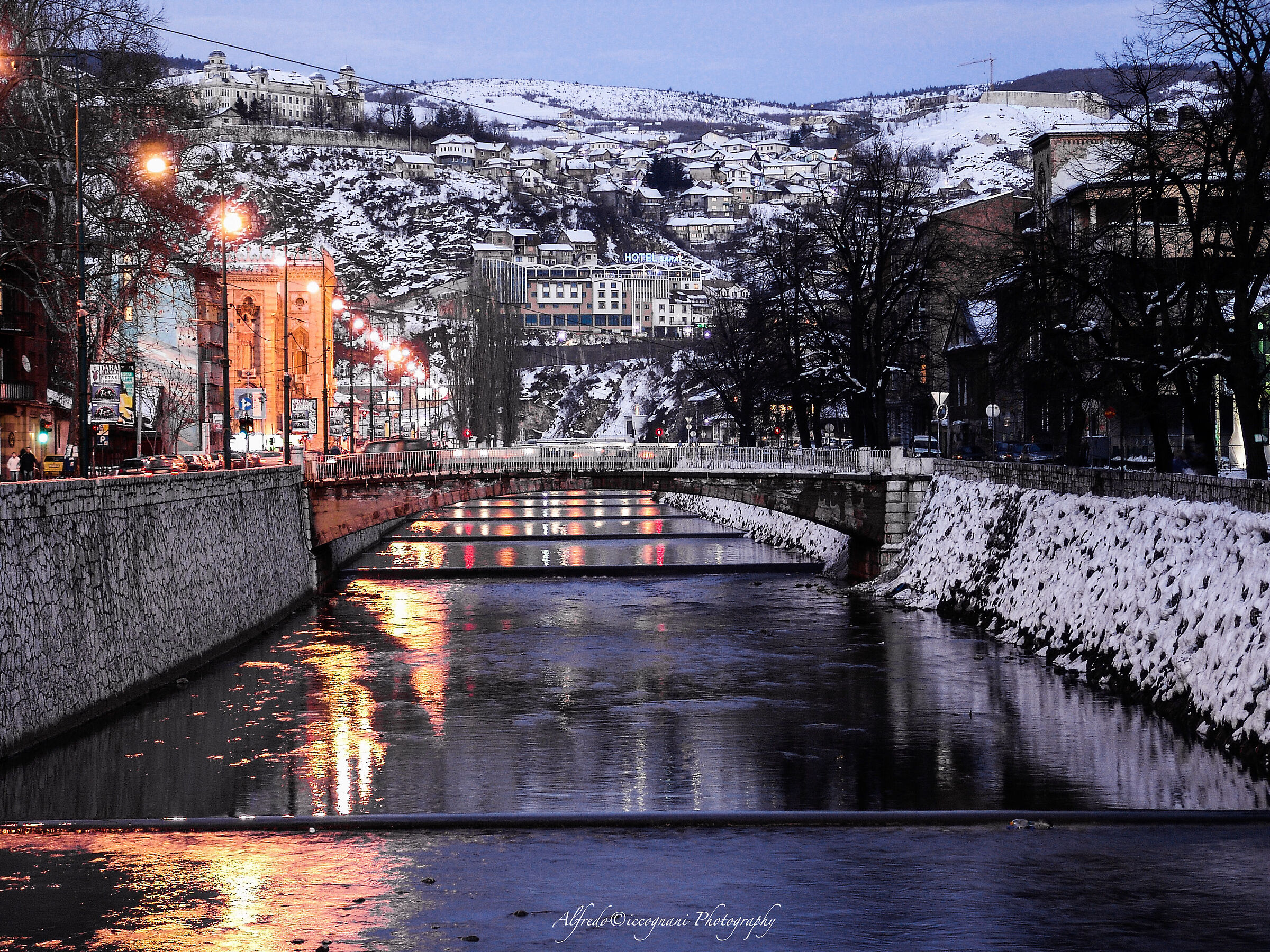 Miljacka fiume di Sarajevo...