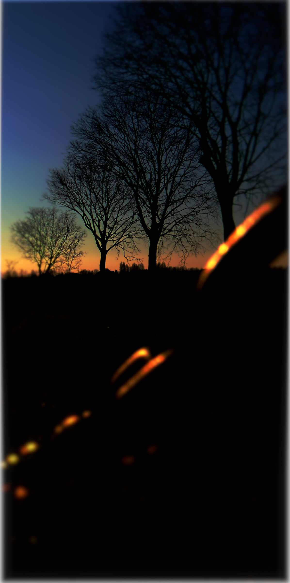 Questa foto l'ho chiamata :"Catene al tramonto"......