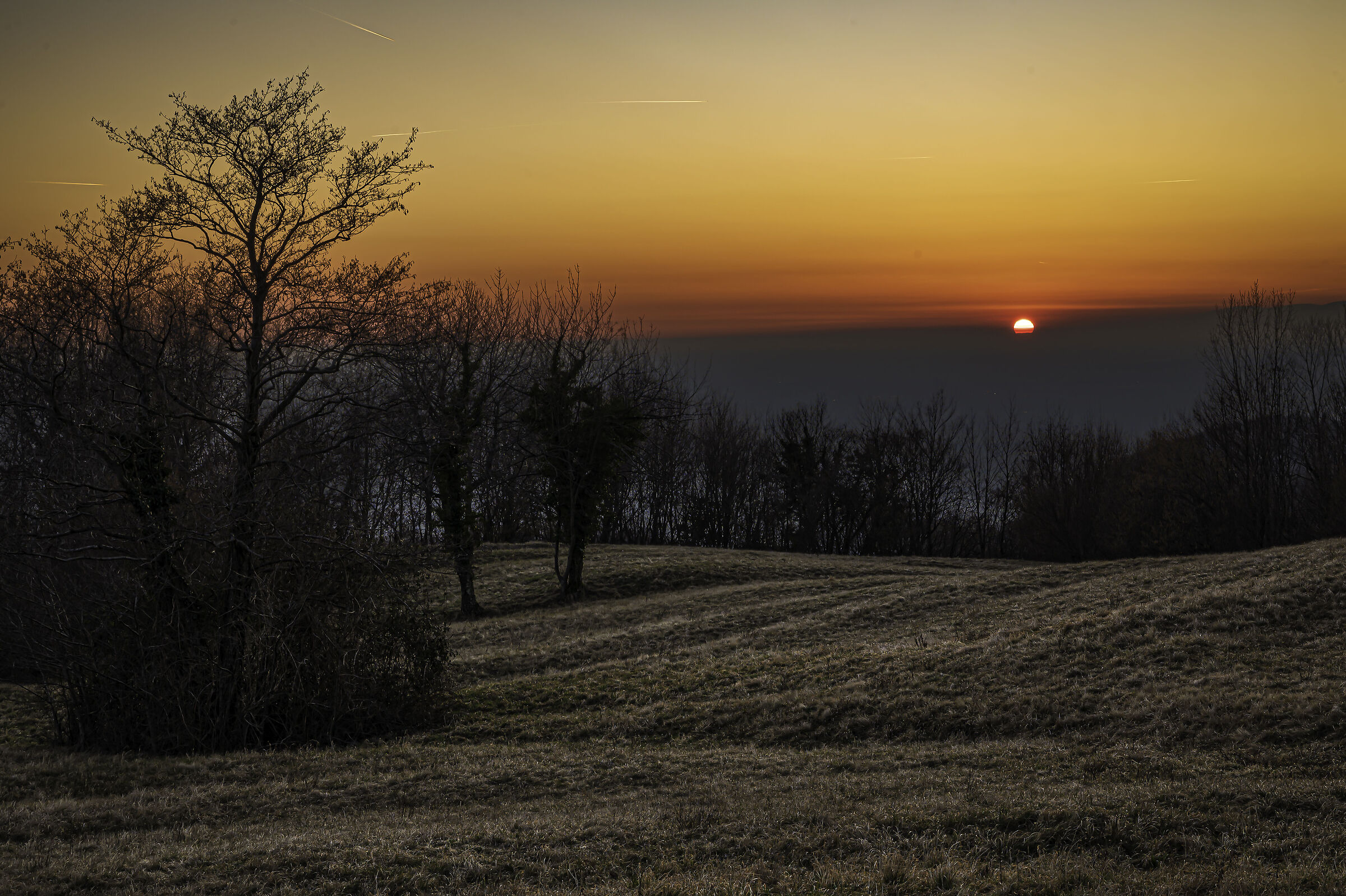Sunset from Valle di Soffumbergo...