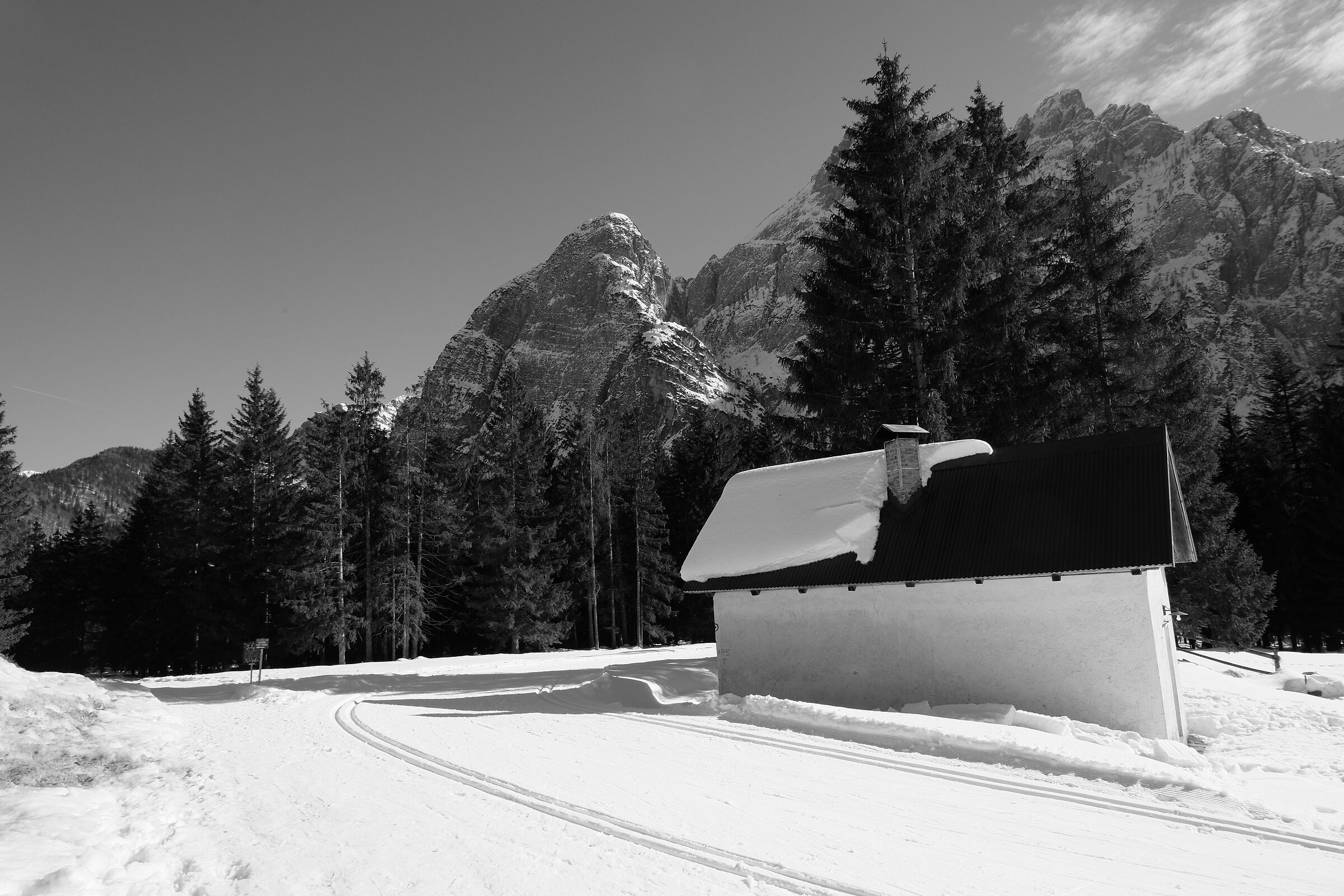 Val Saisera alpine hut...