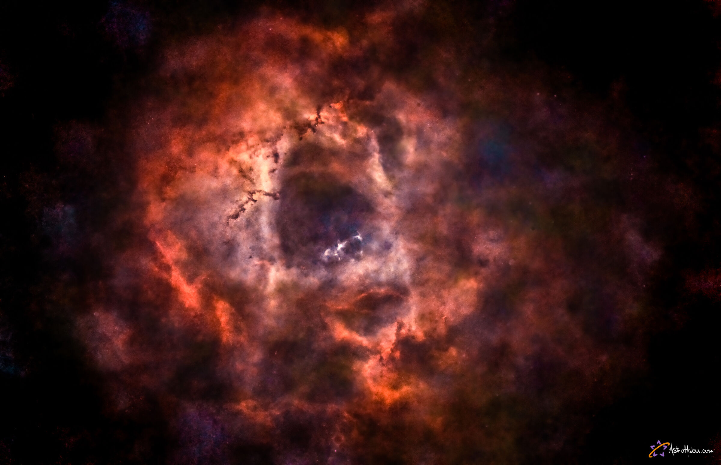ngc2237 Rosette nebula...