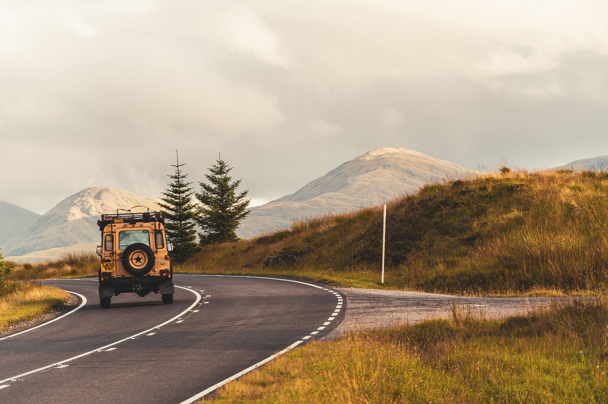 Road trip in the Scottish Highlands...