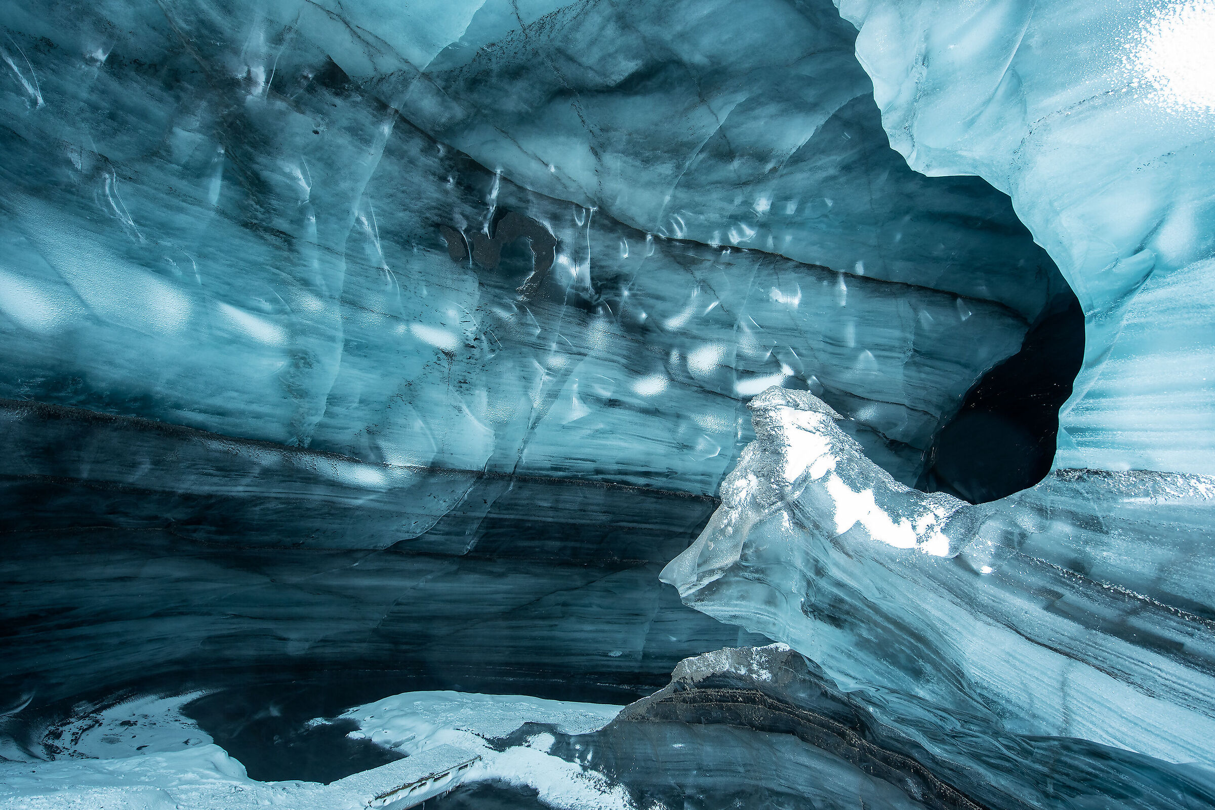 Ice cave...