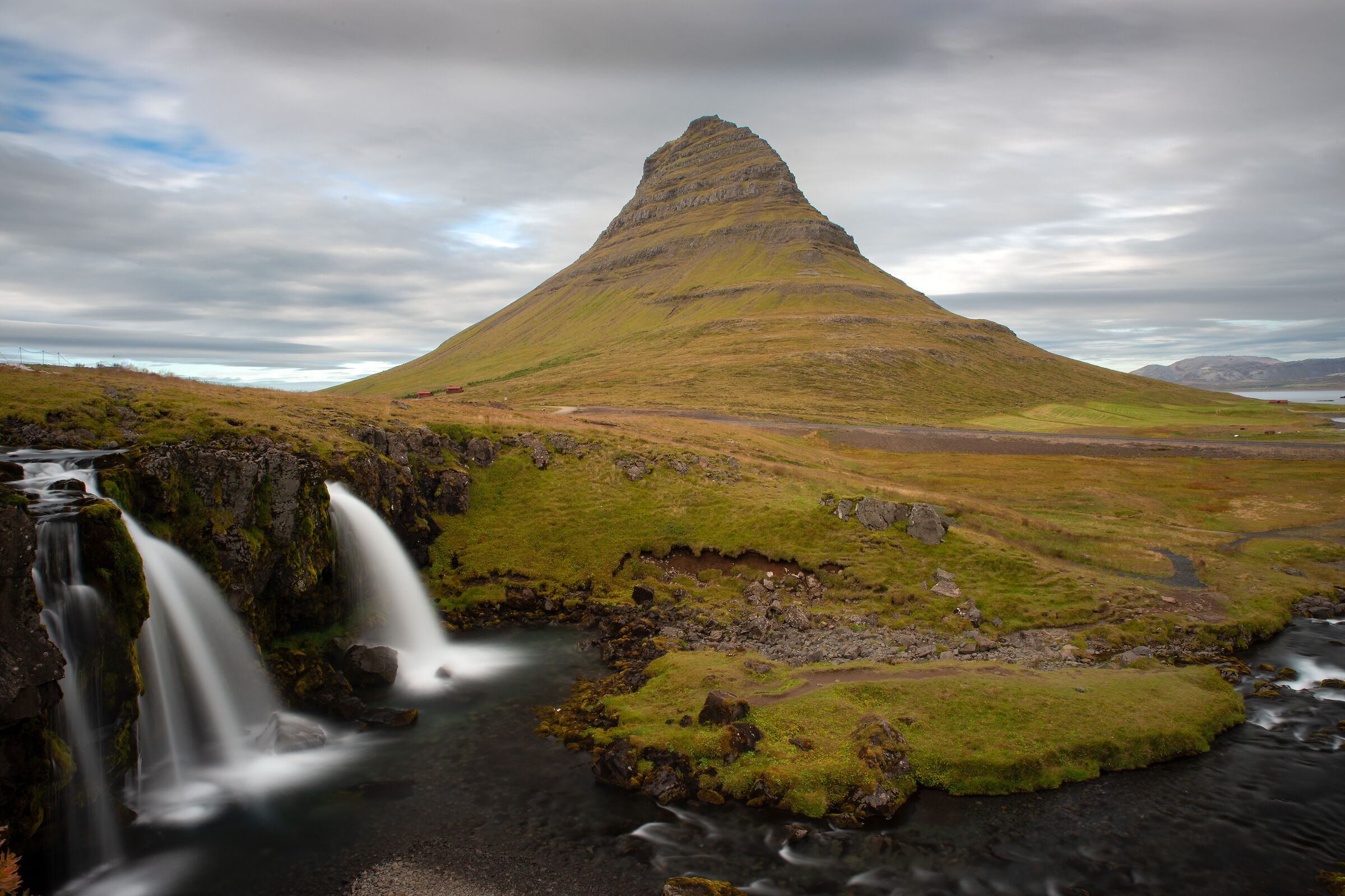 The mythical mountain of Kirkjufell...