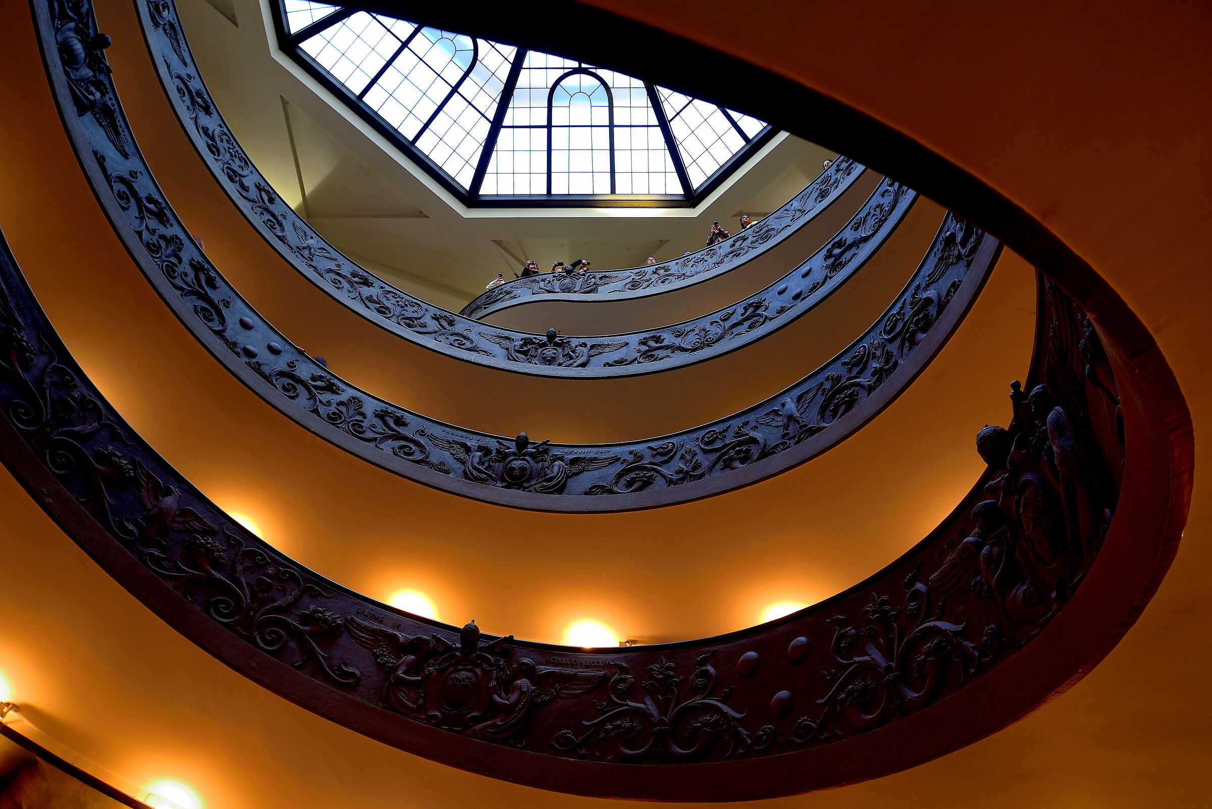 Bramante's Staircase (Vatican Museums)...