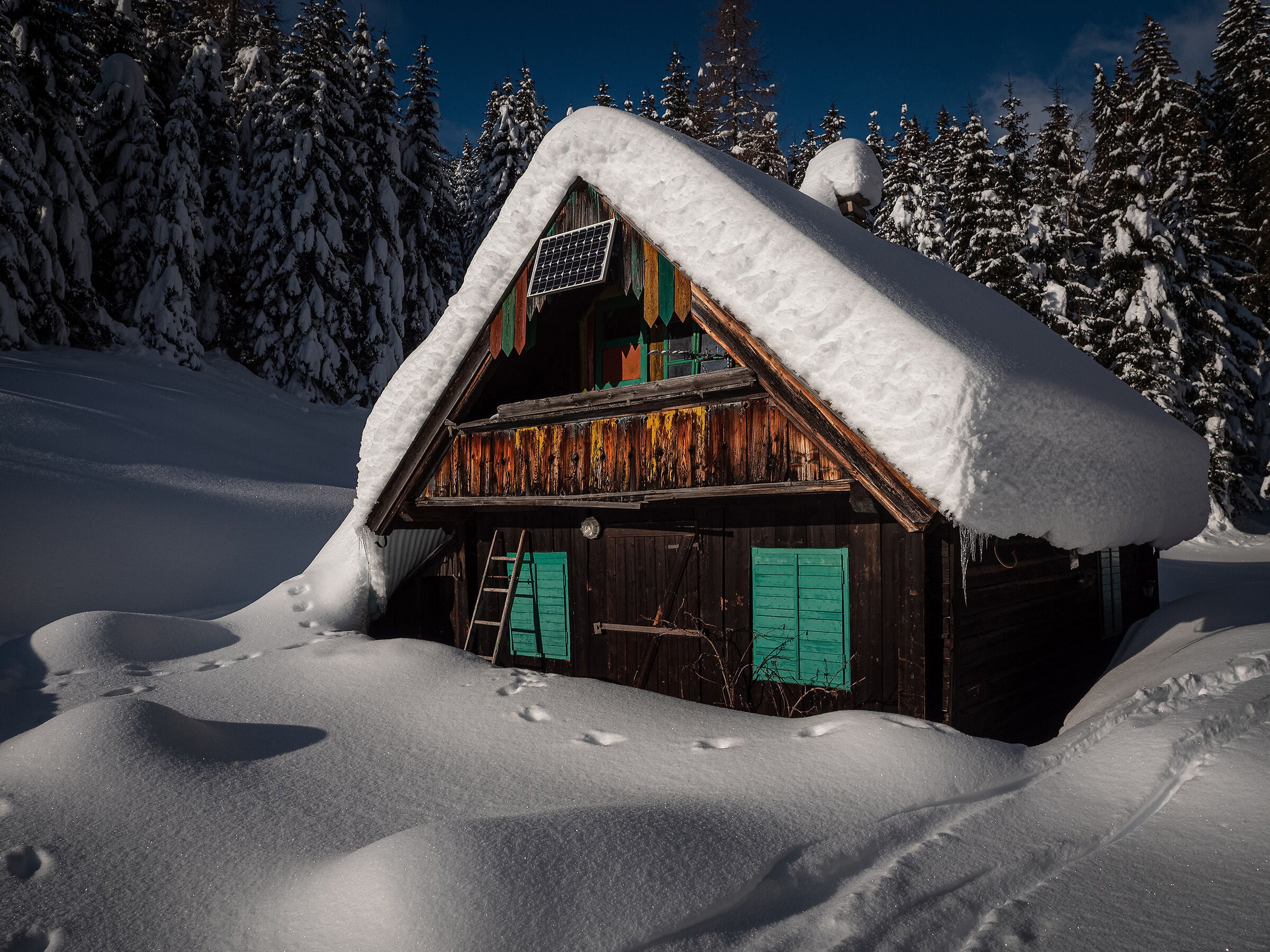 Winter silence - Eastern Carnic Alps...