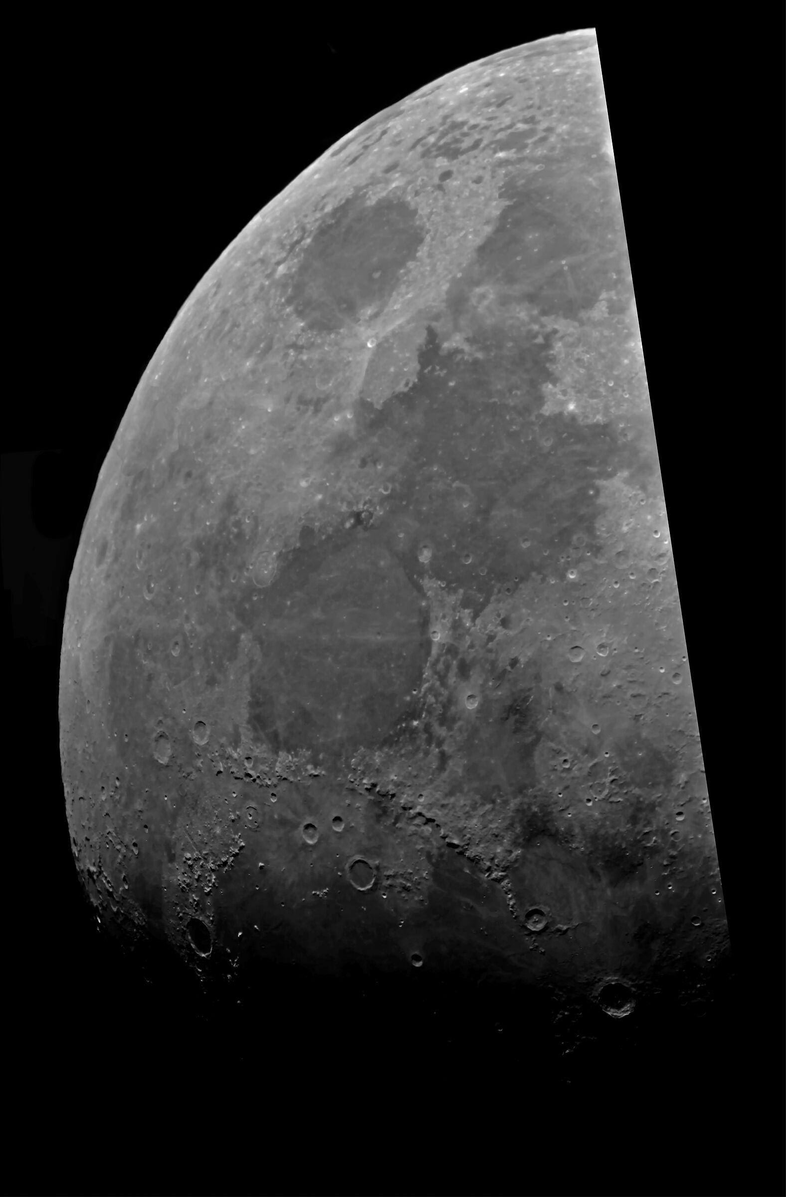 La Luna (Fotomosaico)...
