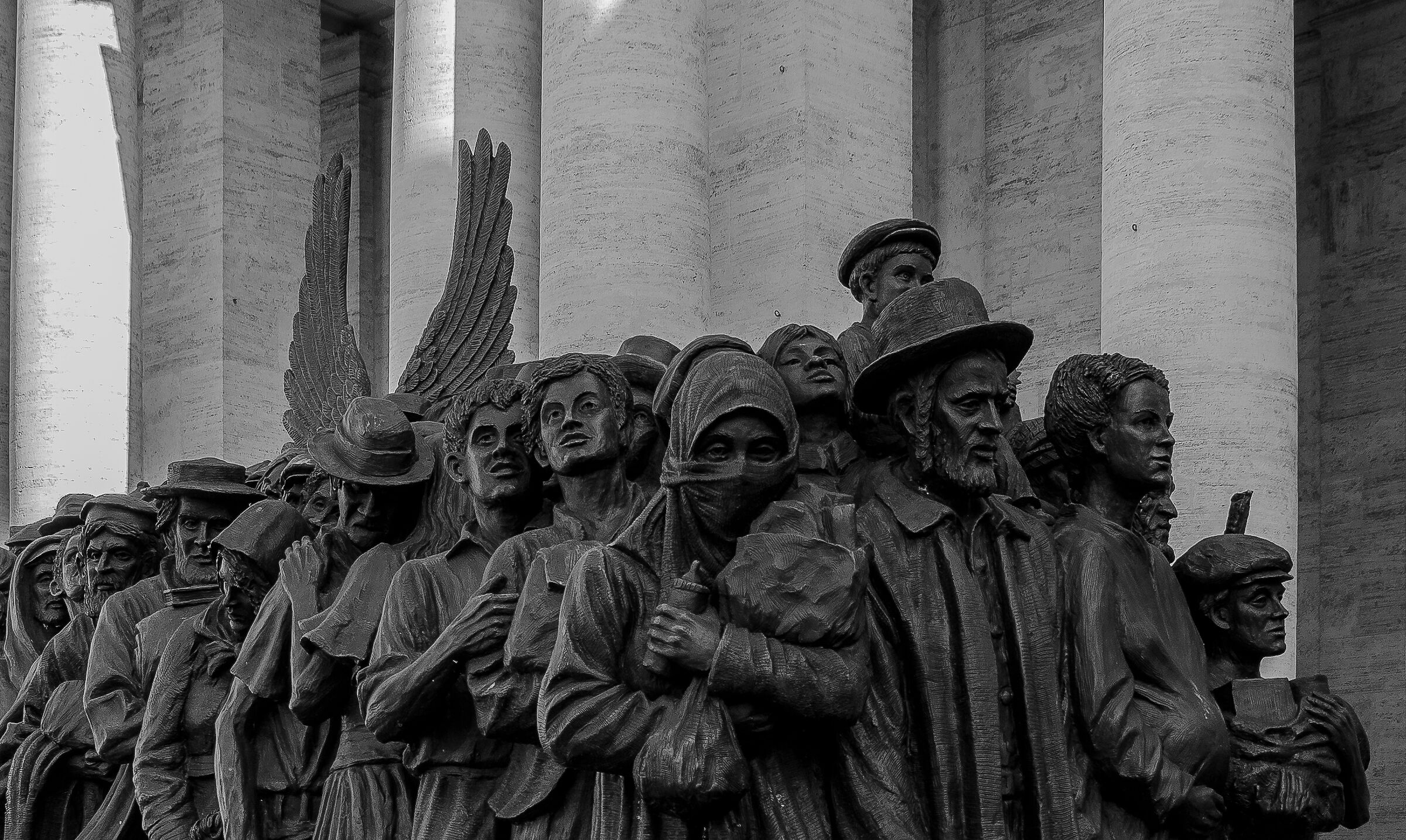 Monumento ai migranti...