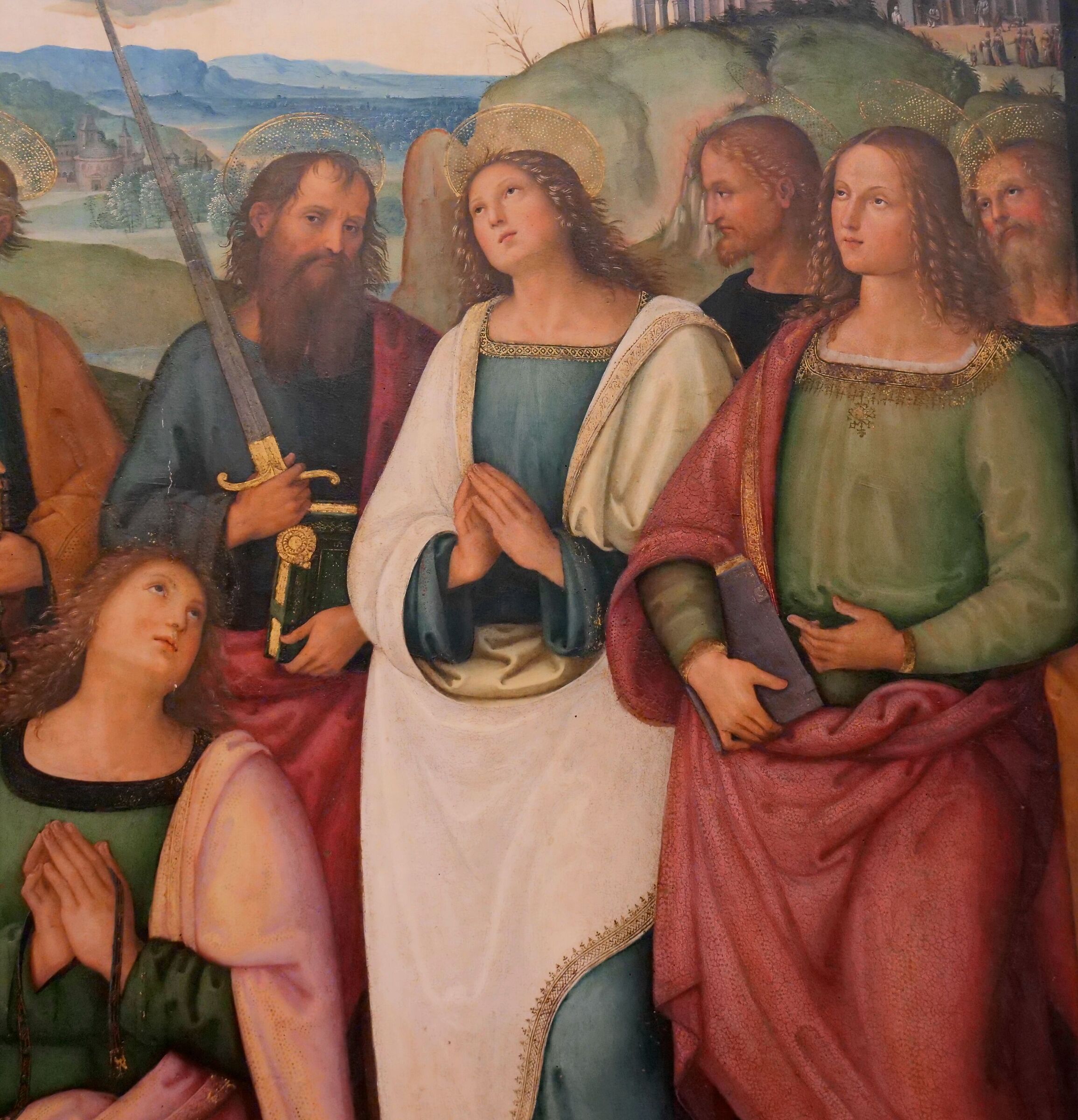 Pinturicchio "Assunzione della Vergine" (1508) Part....