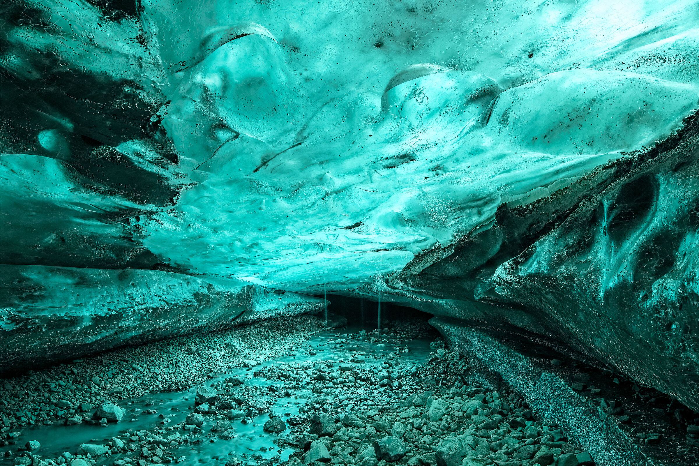 Ice cave Iceland...