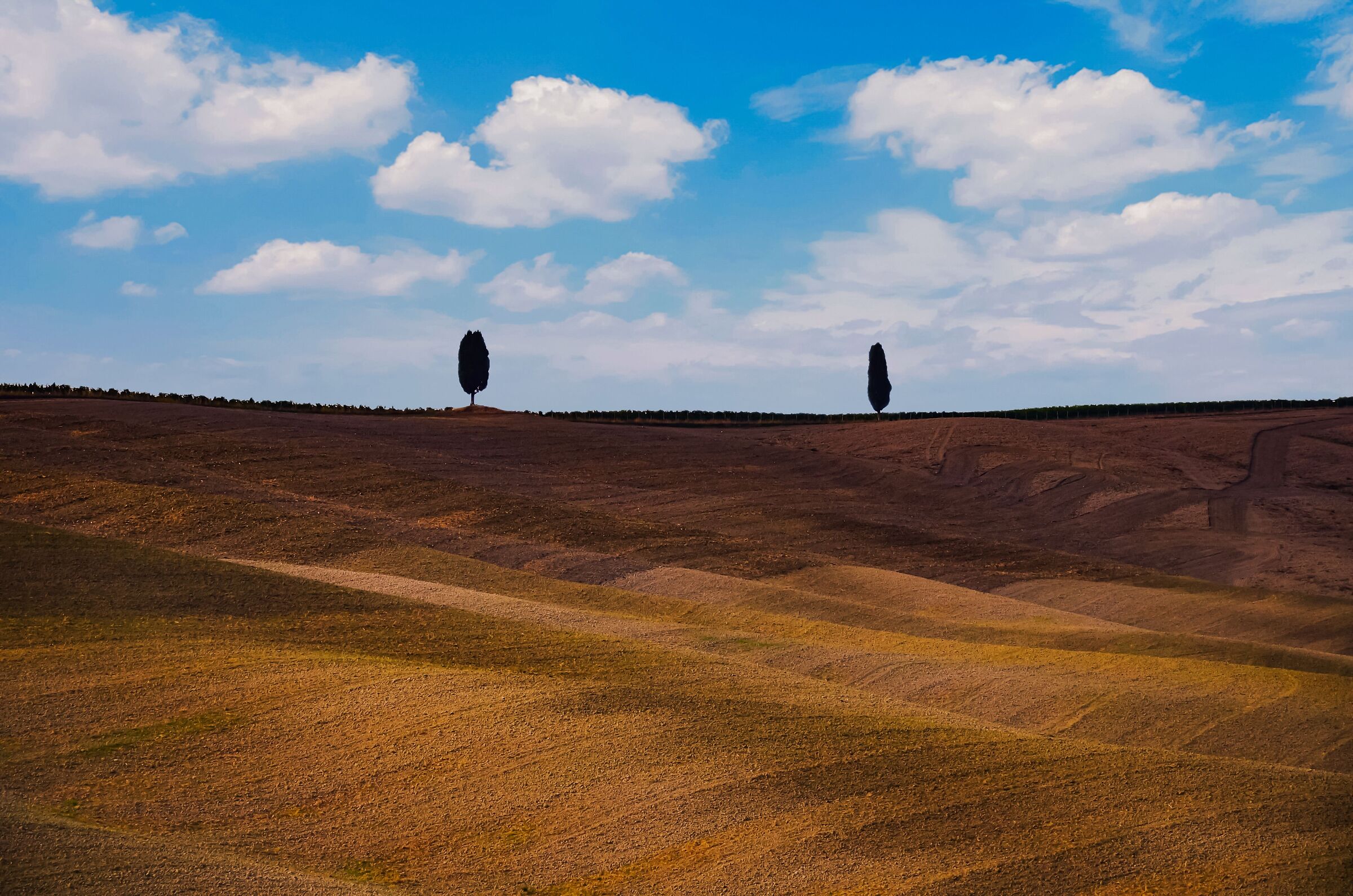 Val d'Orcia ...