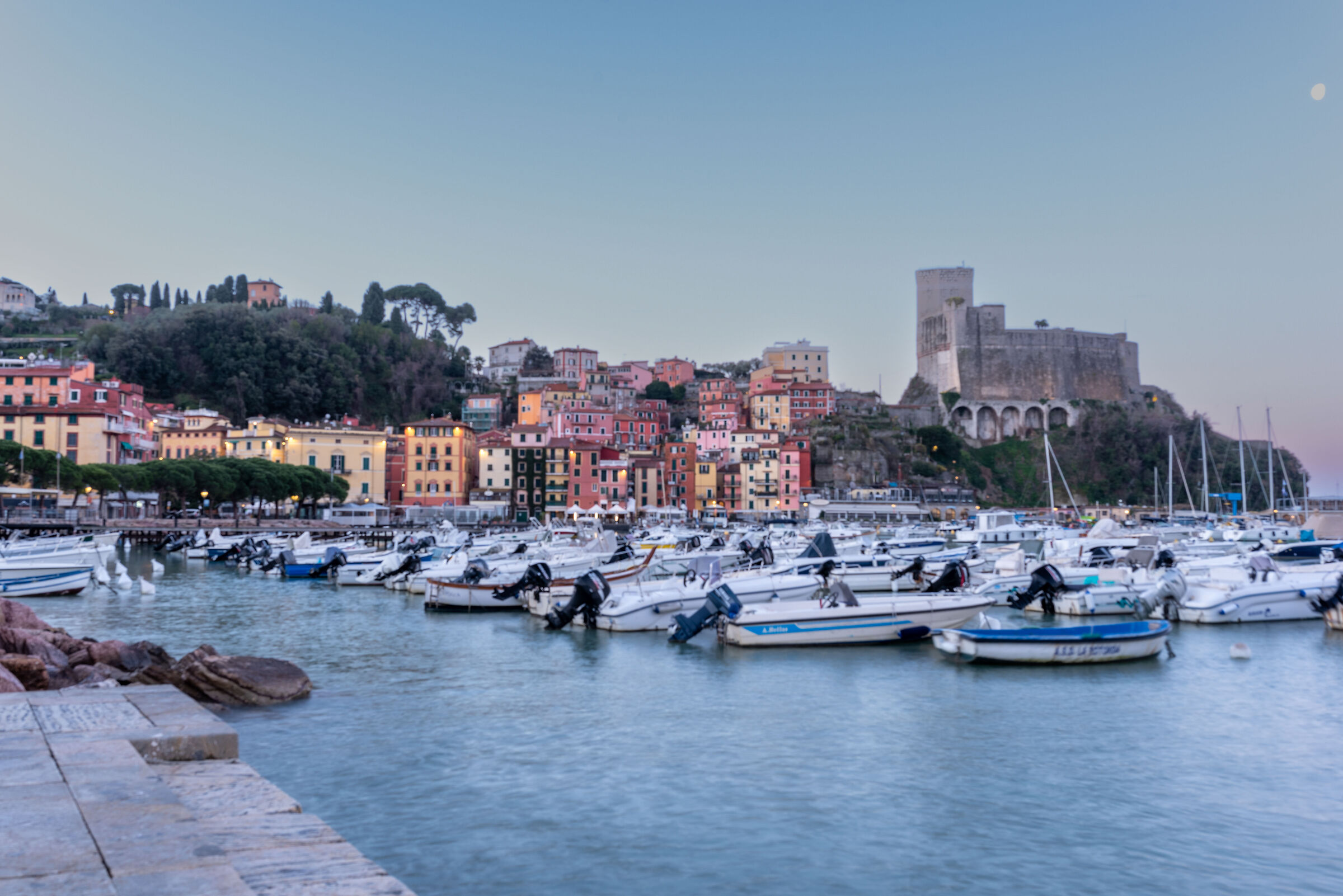 Lerici at blue hour...