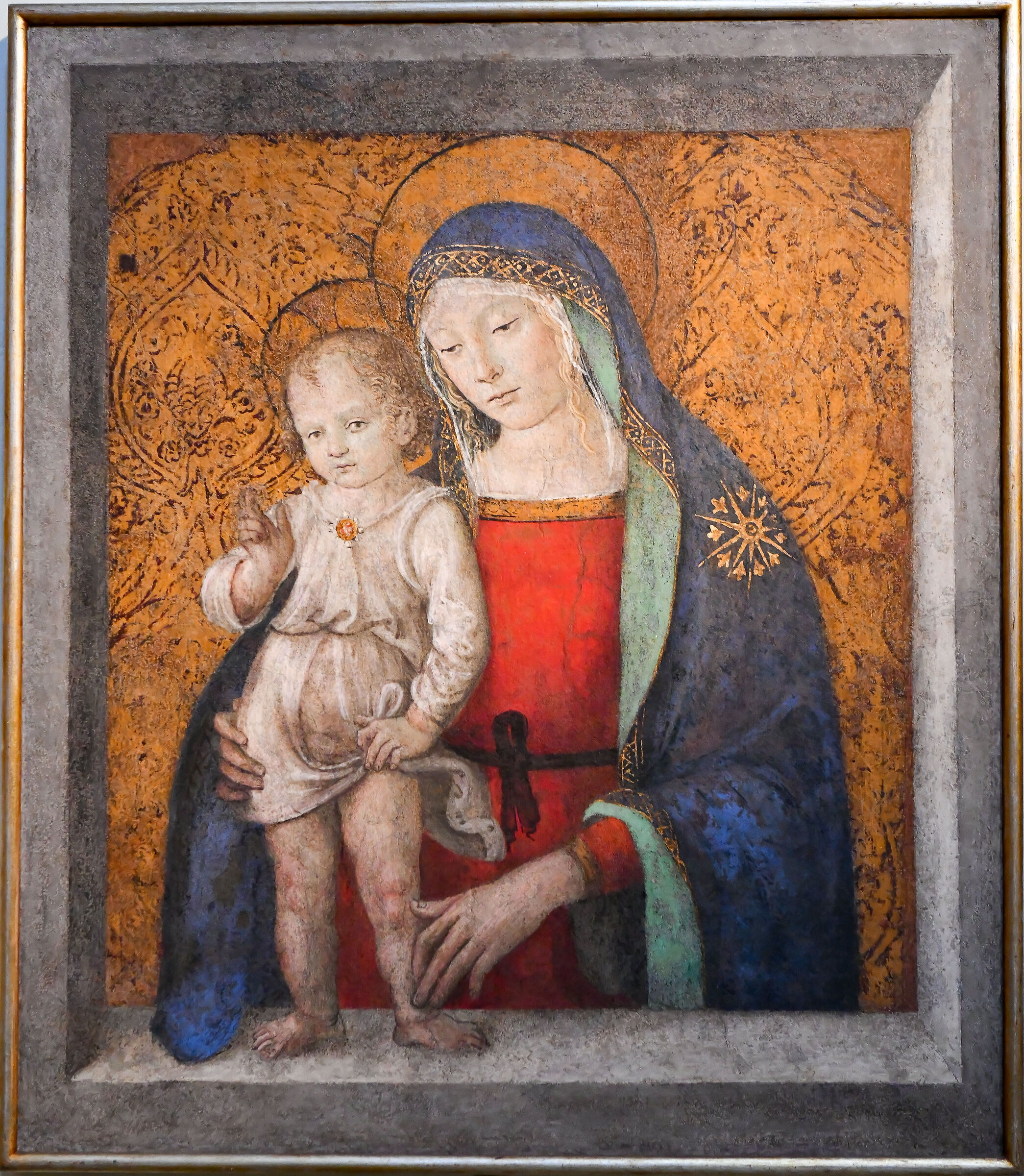 Pinacoteca Vaticana-Pinturicchio,Madonna con Bambino...