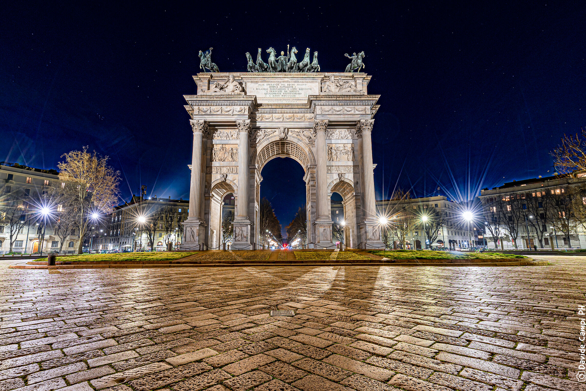 Arch of Peace by Night...