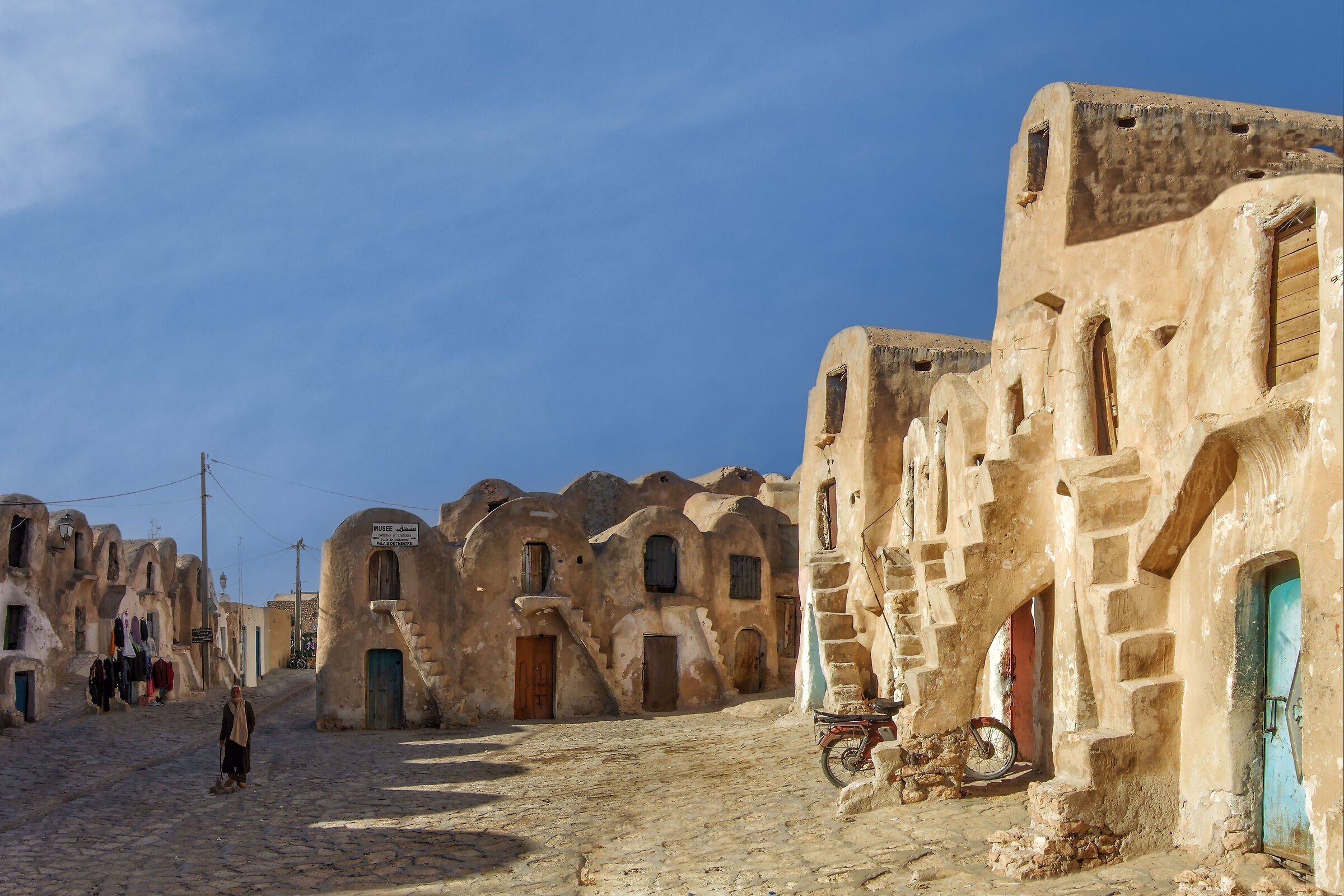 The granaries of Medenine (Tunisia)...