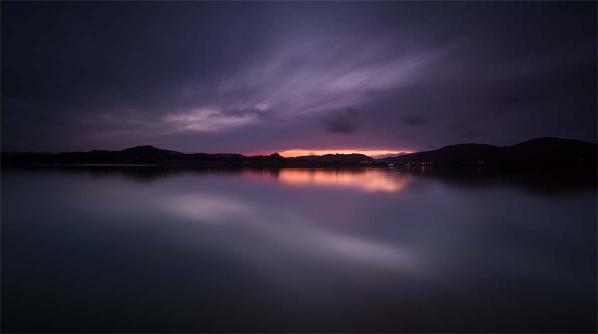 Sunset Lake...