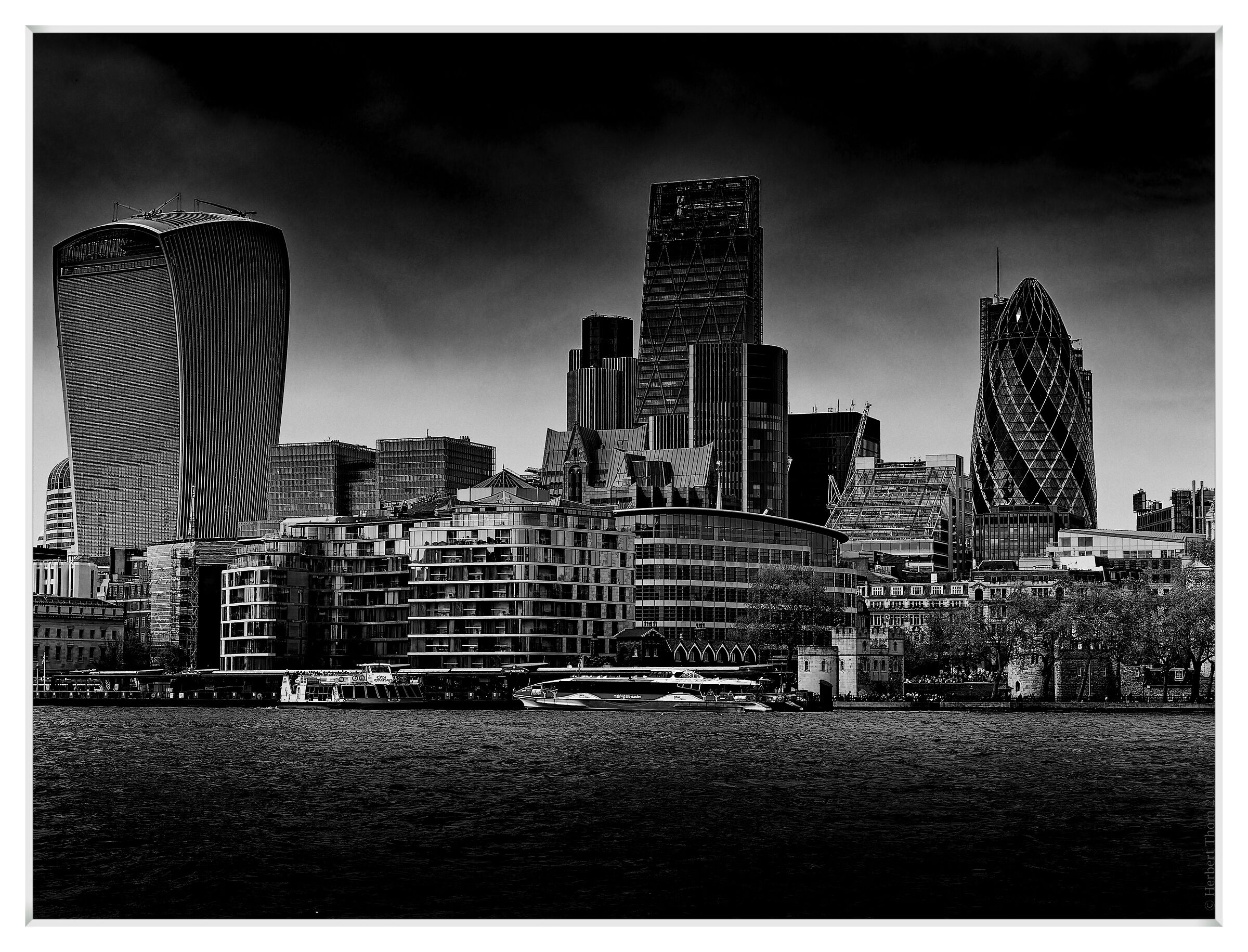 London Financial District...