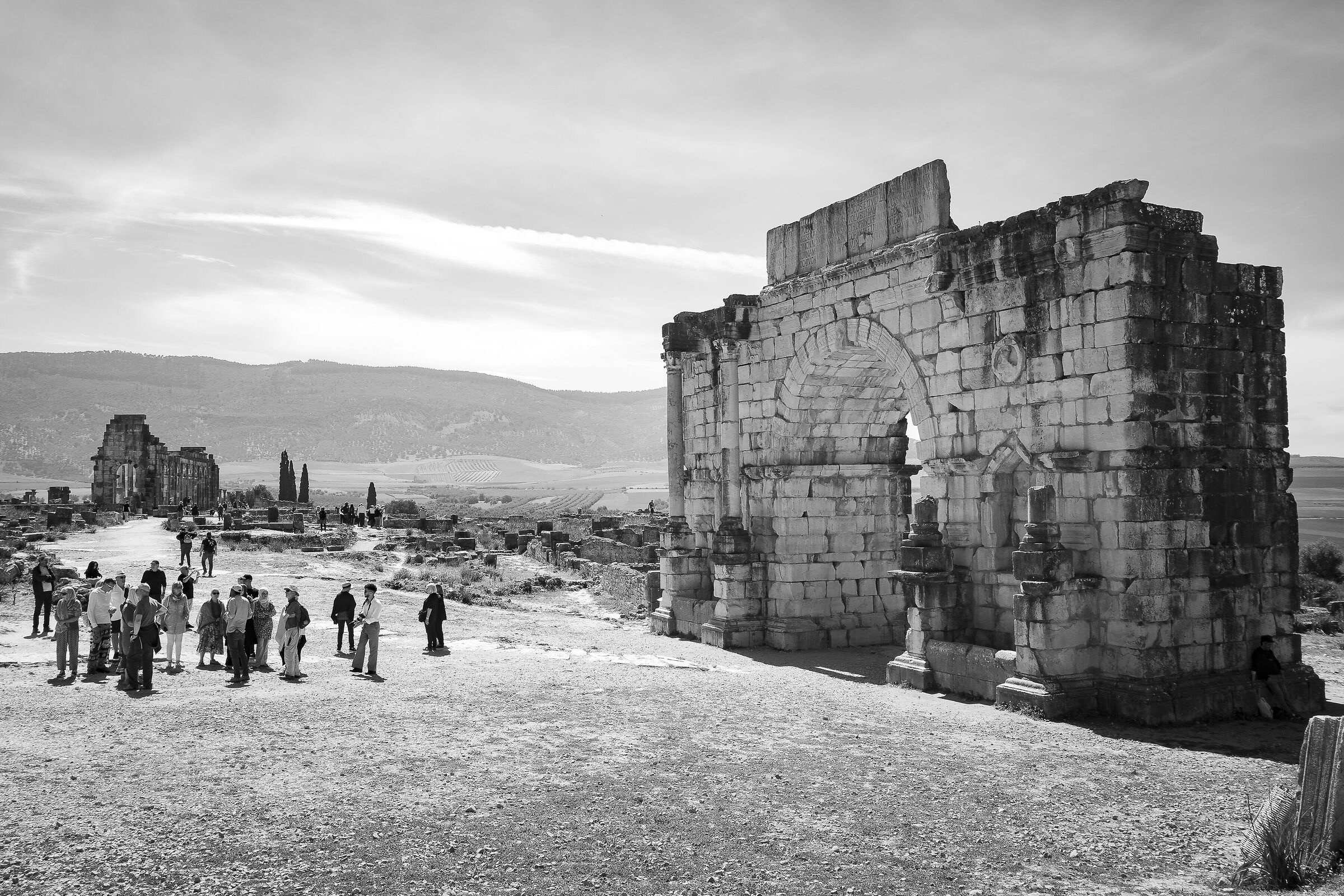 archaeological site of Volubilis...