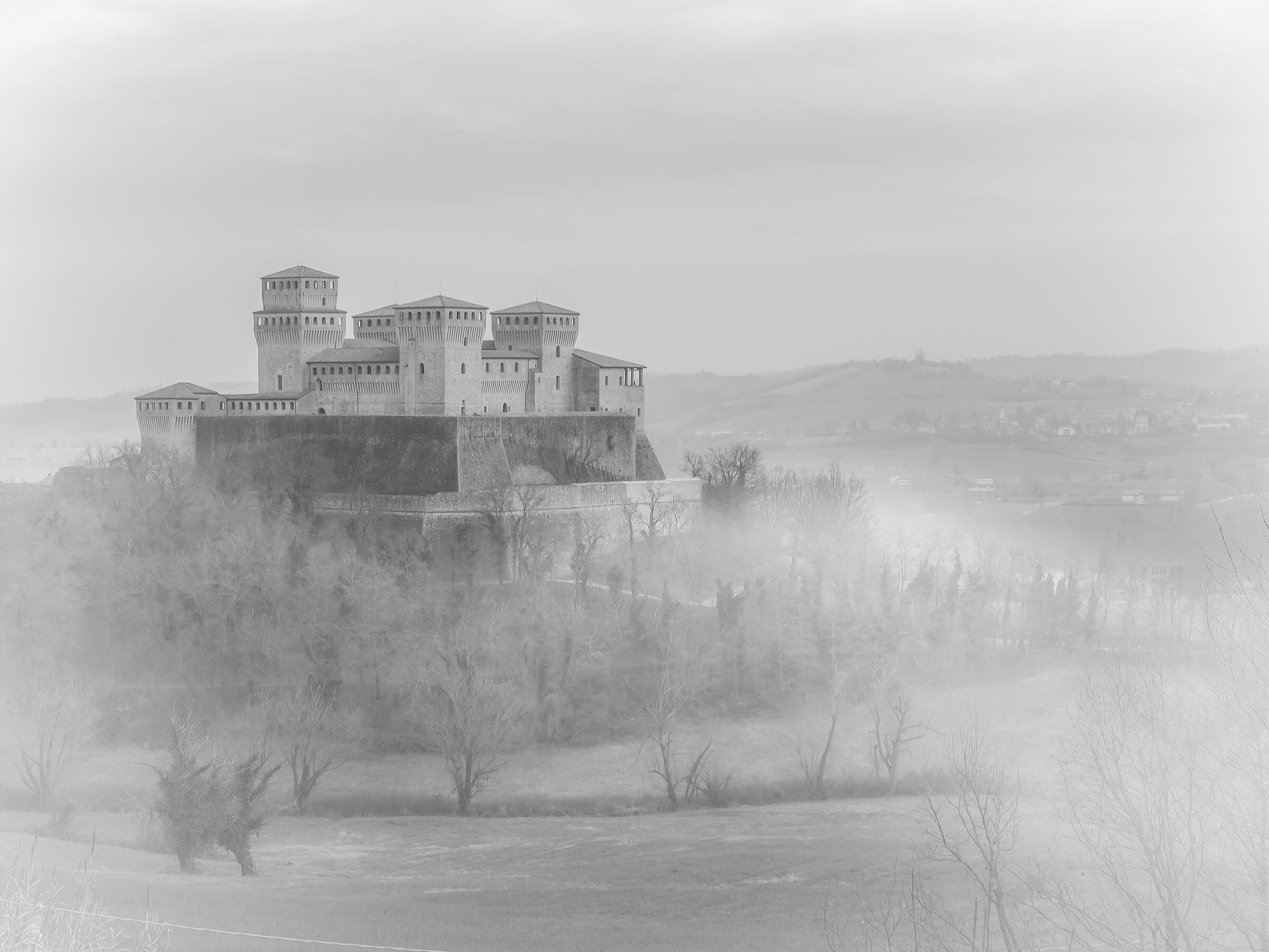 Castle in the fog...