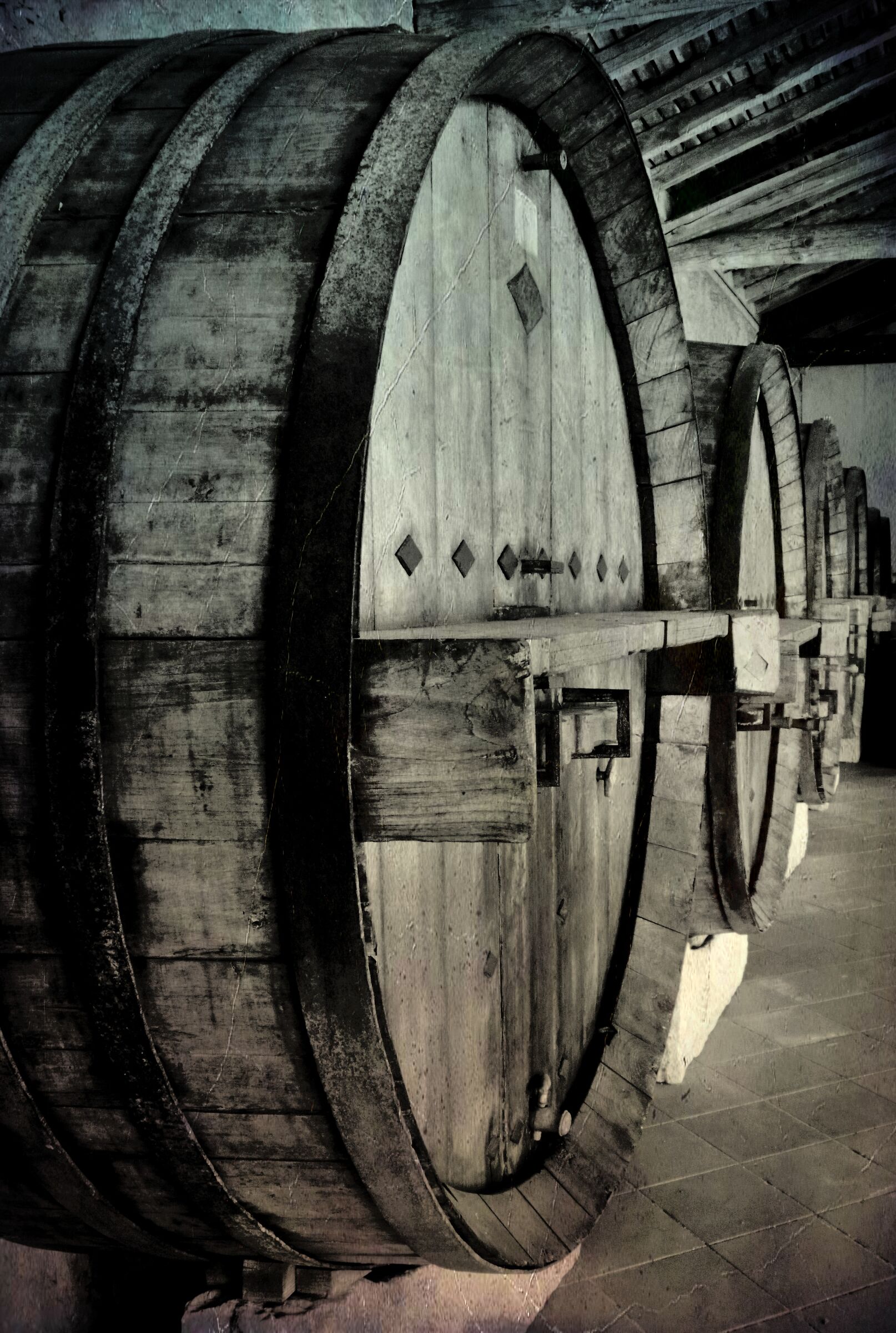 Ancient barrels...