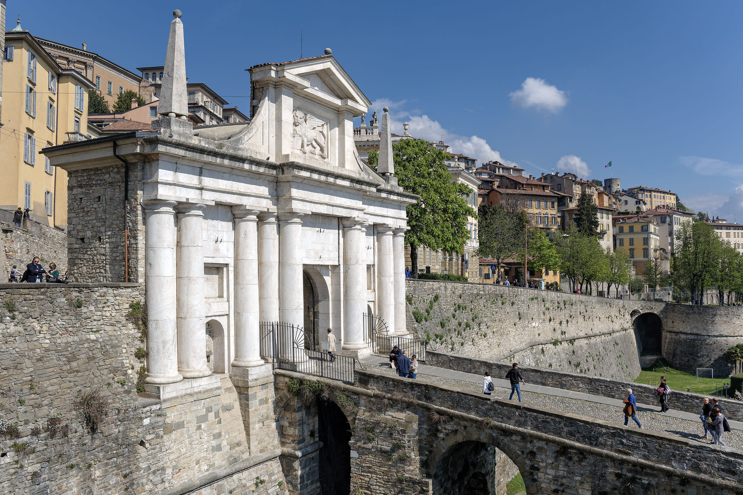 Porta San Giacomo, Upper Town - Bergamo...