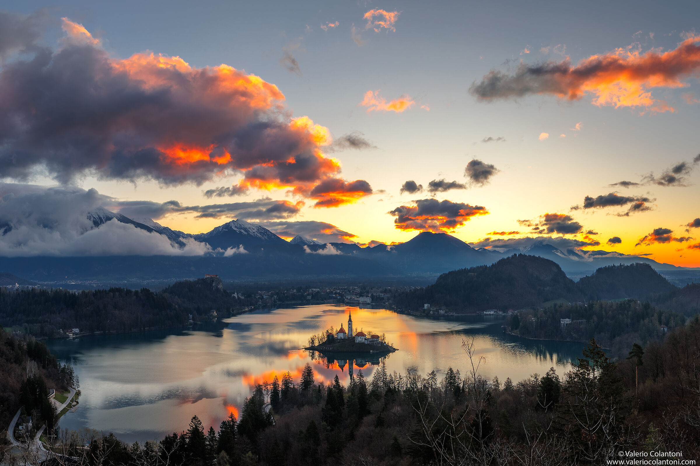 Sunrise on Bled......
