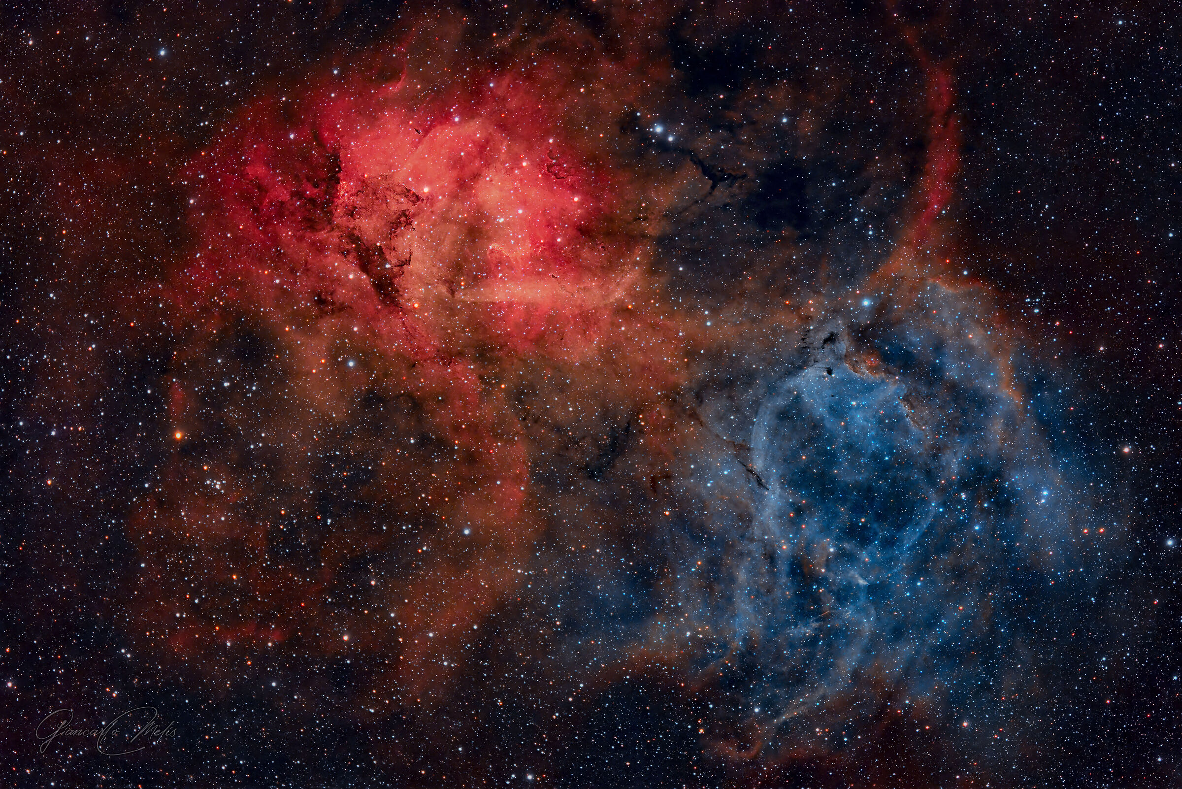Lion nebula - SH 2-132...