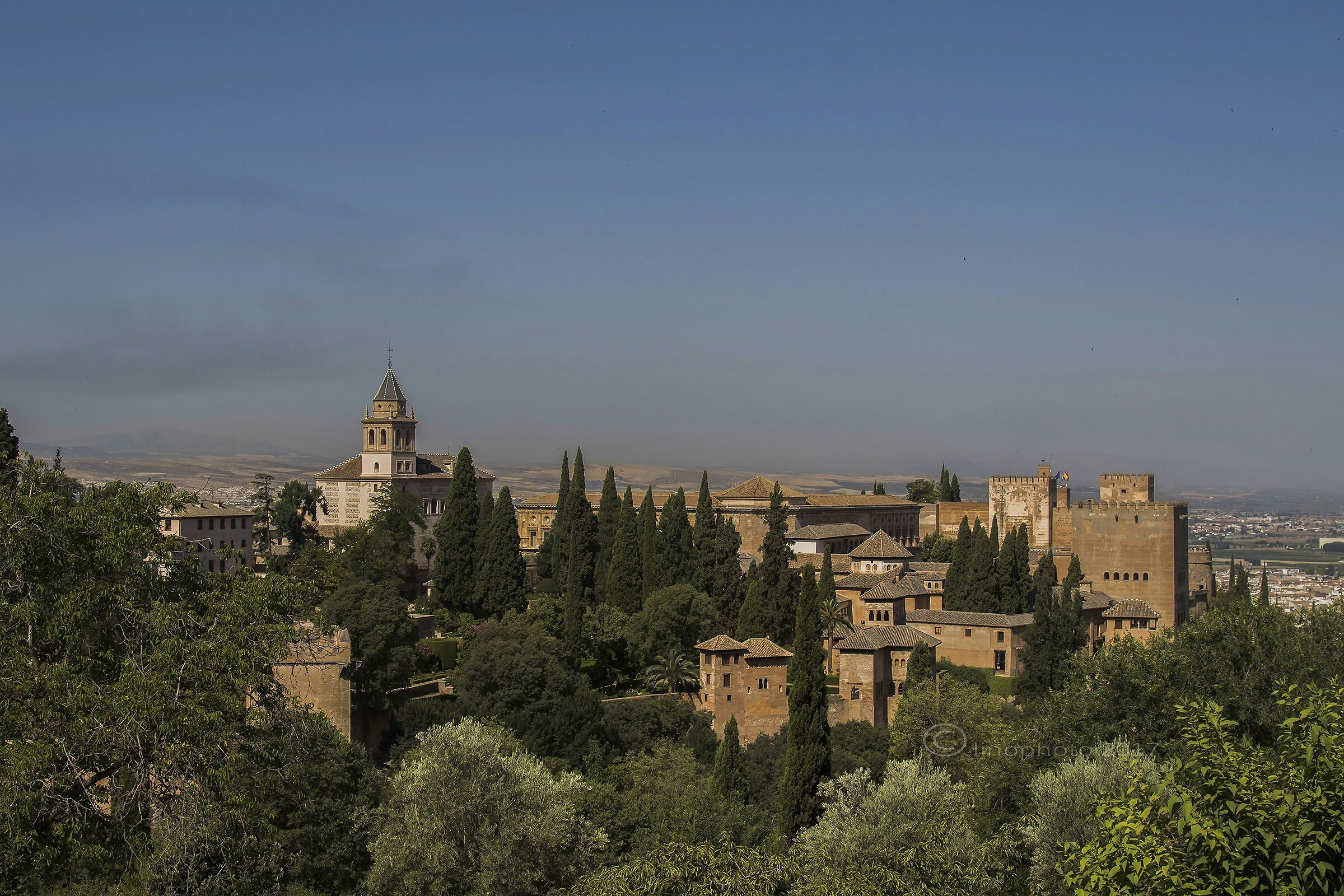 The Alhambra complex - Granada...