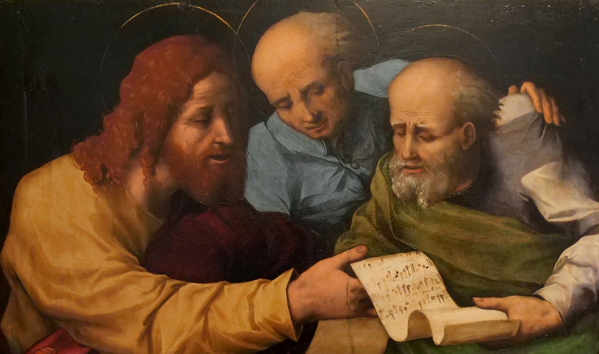 Marco Cardisco "Gesù con gli Apostoli" (1533)...